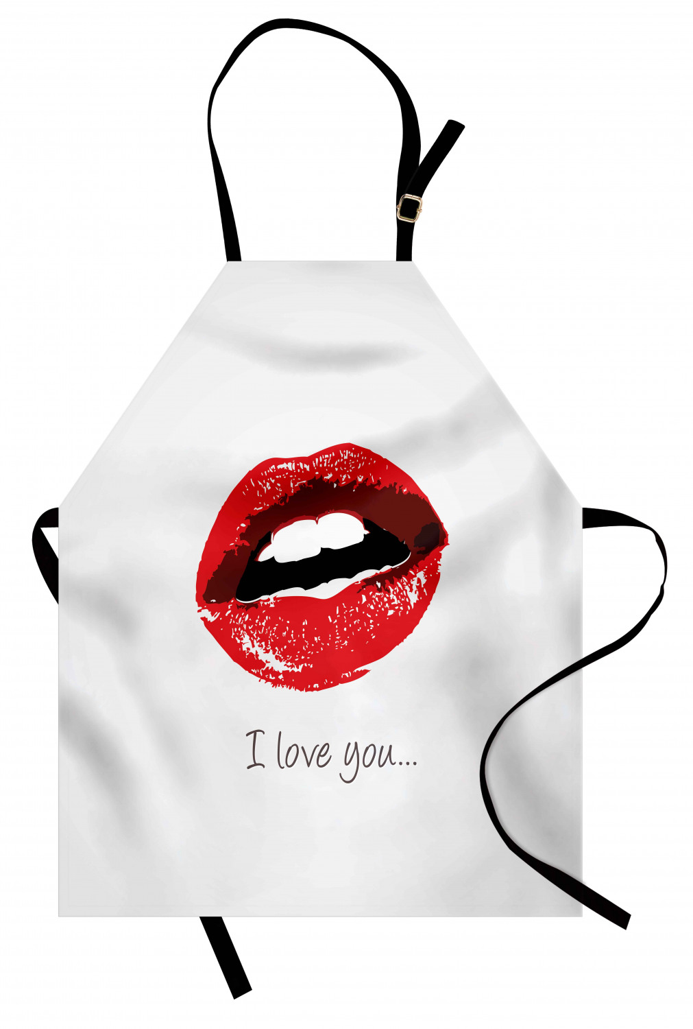 Ambesonne Love Saying Kids Apron Boys Girls Apron Bib Cooking & Painting