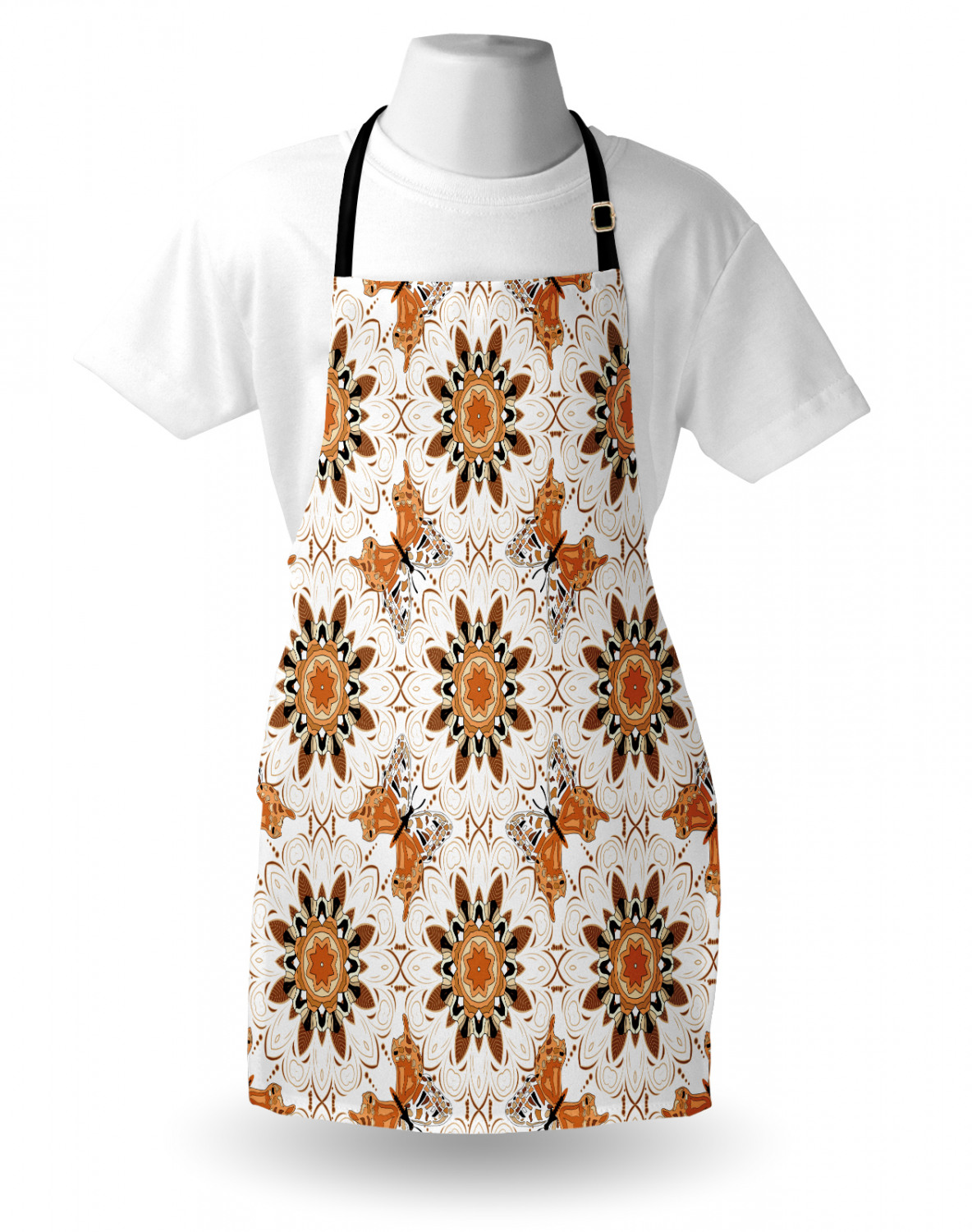 Caterpillar Apron Unisex Kitchen Bib with Adjustable Neck Cooking Baking