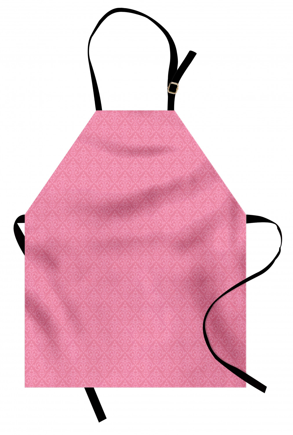 Ambesonne Pink Apron Unisex Kitchen Bib with Adjustable Neck Cooking Baking