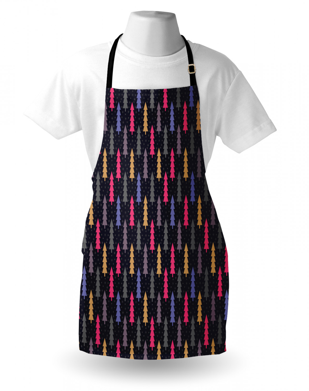 Gingerbread Man Apron Unisex Kitchen Bib with Adjustable Neck Cooking