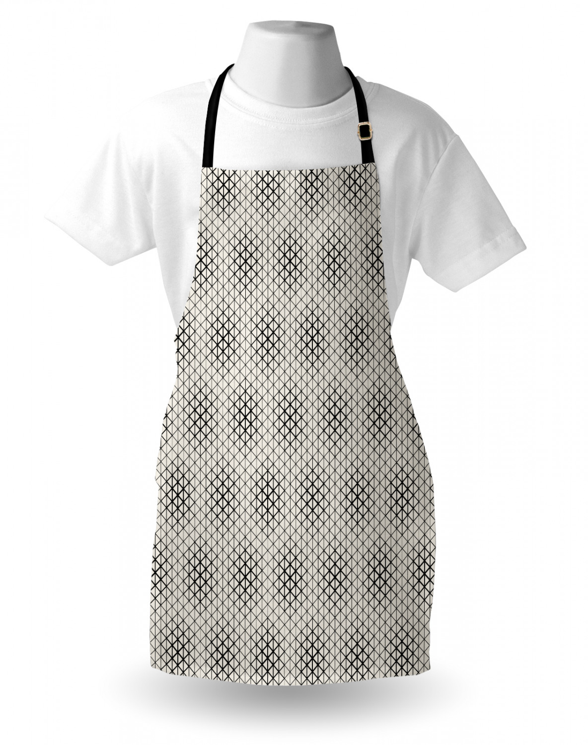 Ambesonne Unisex Long Lasting Apron Bib Adjustable Strap for Gardening Cooking