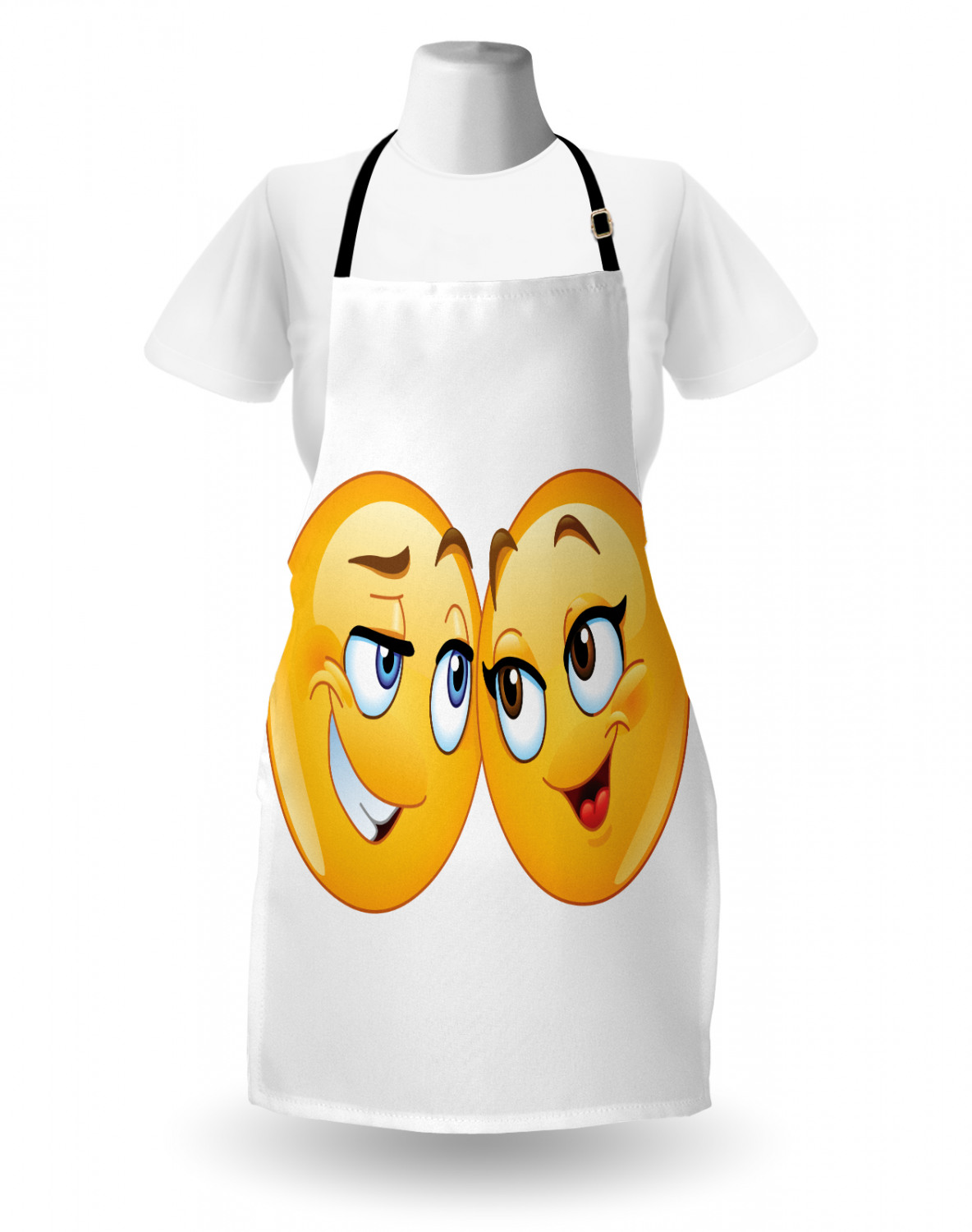 Ambesonne Unisex Long Lasting Apron Bib Adjustable Strap for Gardening Cooking