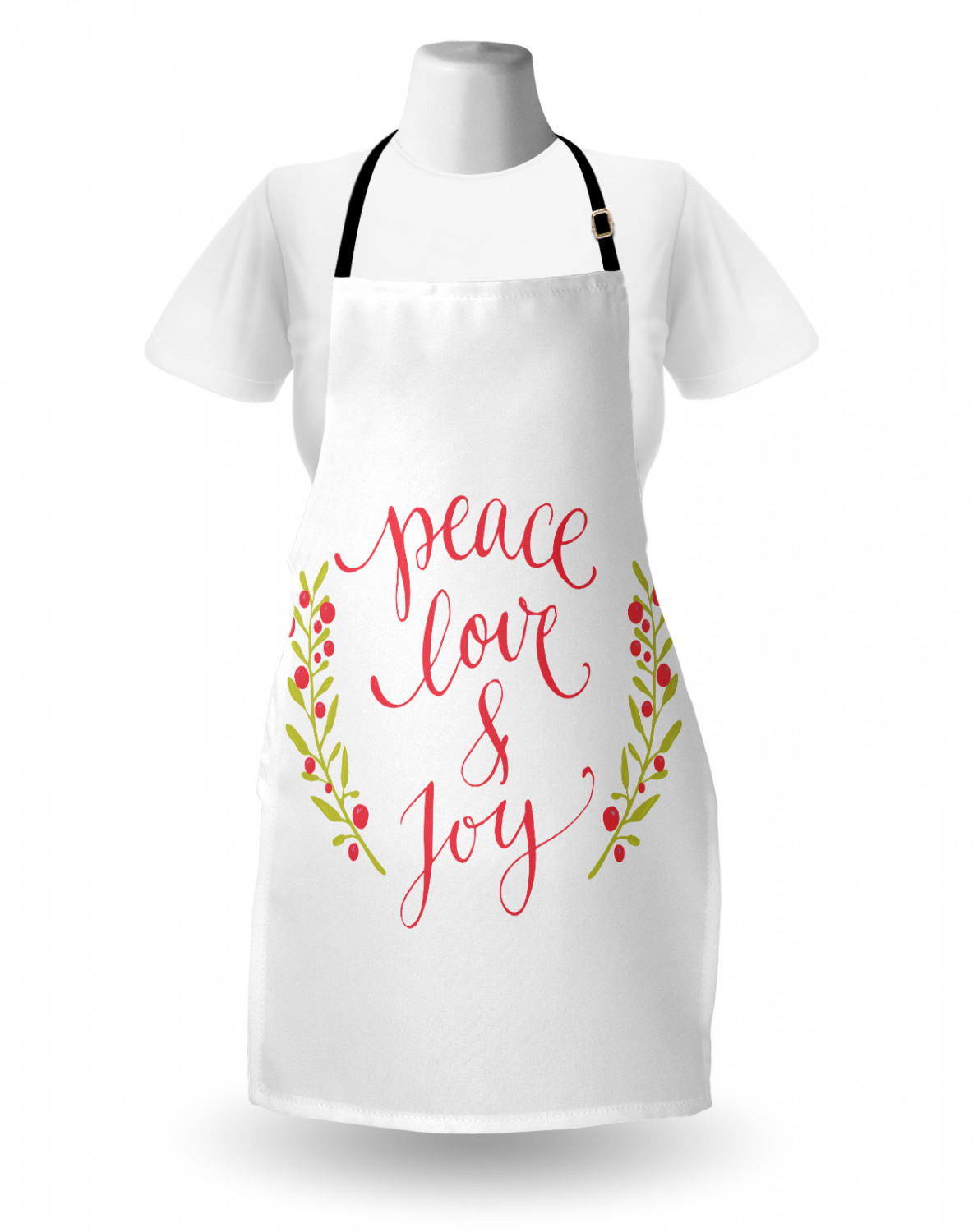 Ambesonne Unisex Long Lasting Apron Bib Adjustable Strap for Gardening Cooking