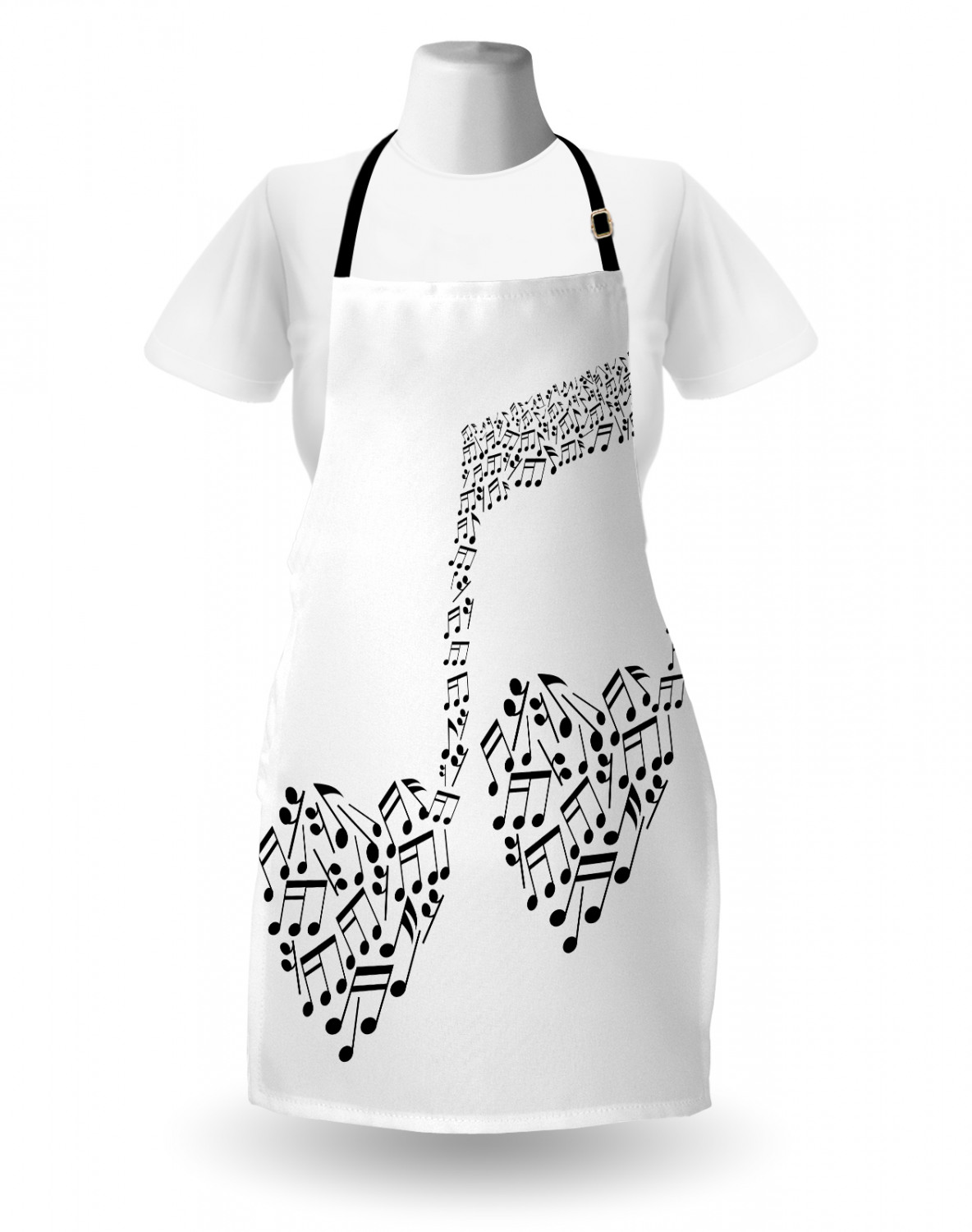 Ambesonne Unisex Long Lasting Apron Bib Adjustable Strap for Gardening Cooking