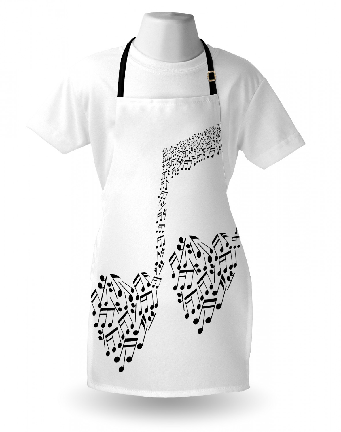 Ambesonne Unisex Long Lasting Apron Bib Adjustable Strap for Gardening Cooking