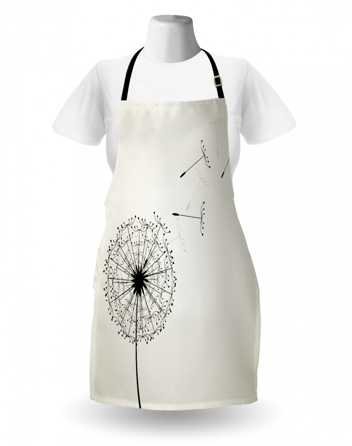 Ambesonne Unisex Long Lasting Apron Bib Adjustable Strap for Gardening Cooking