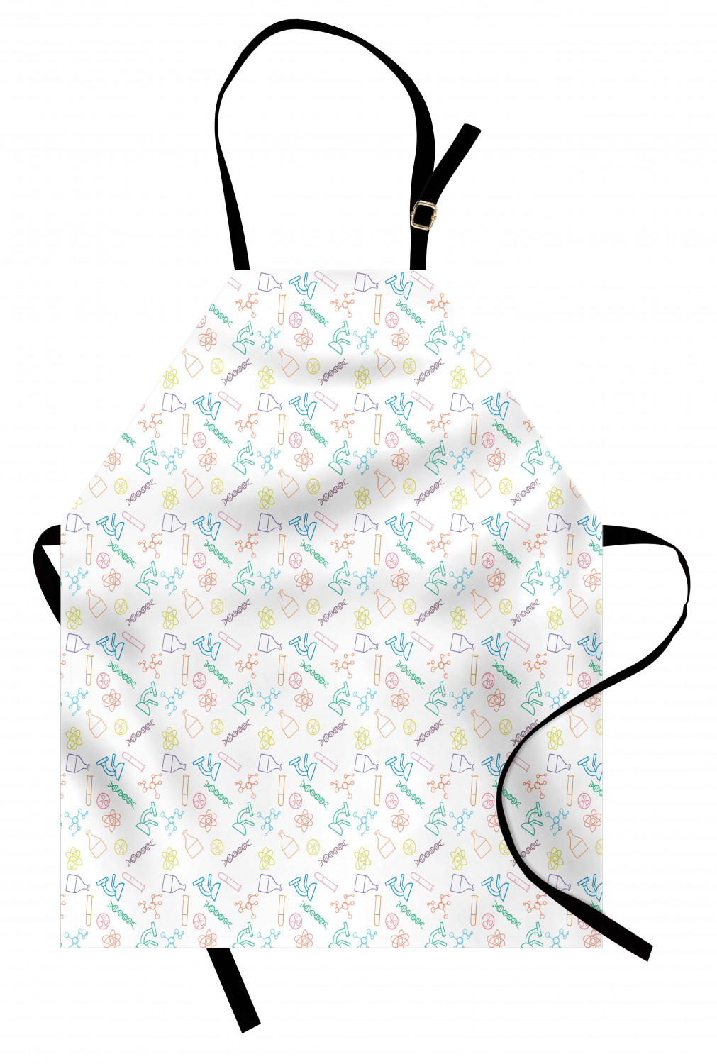 Ambesonne Unisex Long Lasting Apron Bib Adjustable Strap for Gardening Cooking