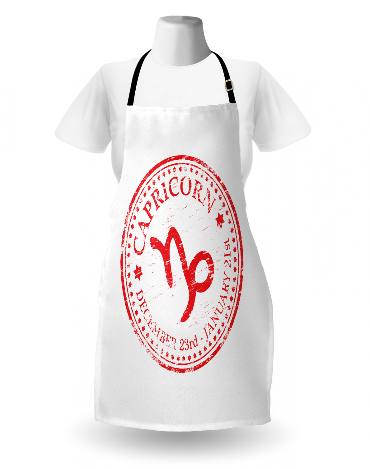 Ambesonne Unisex Long Lasting Apron Bib Adjustable Strap for Gardening Cooking