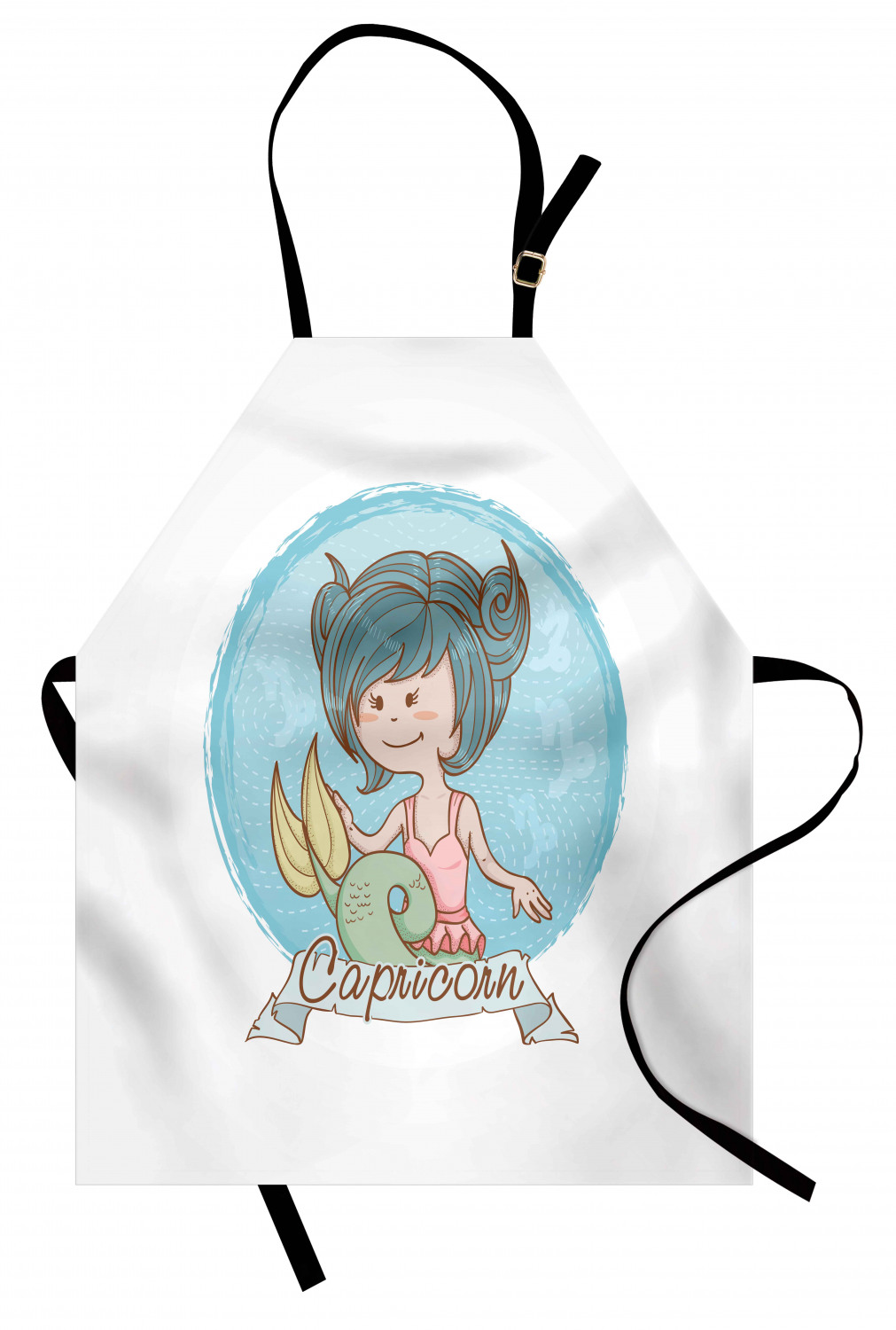 Ambesonne Unisex Long Lasting Apron Bib Adjustable Strap for Gardening Cooking