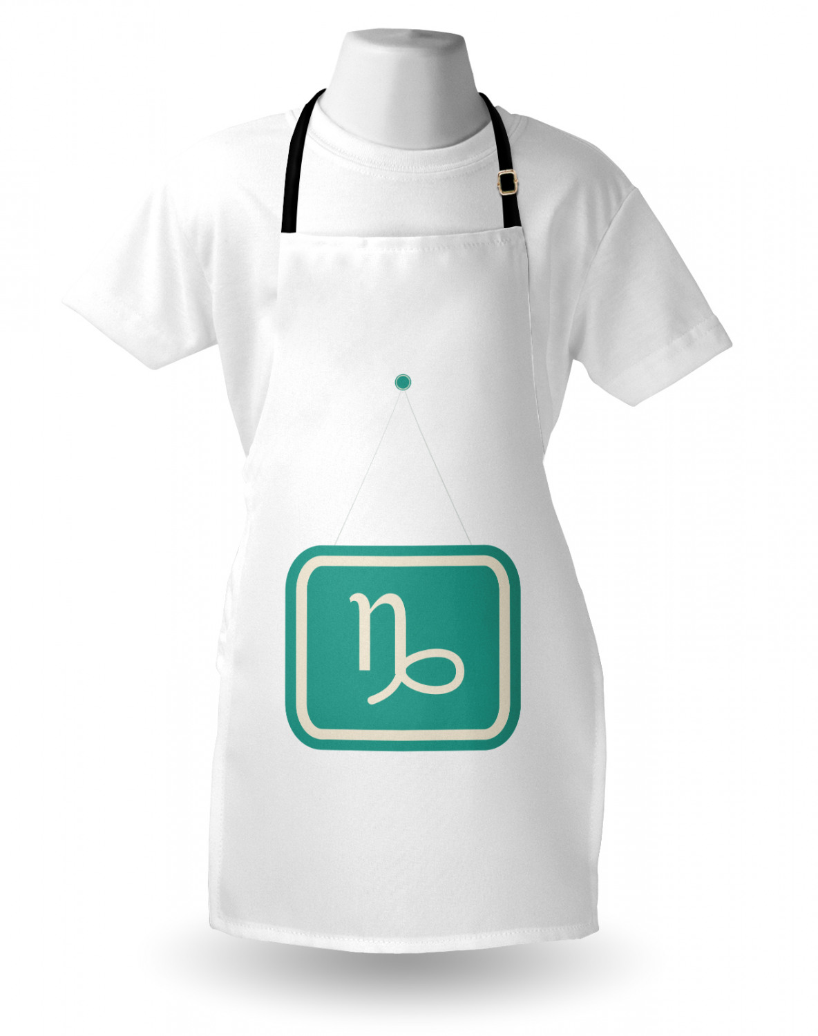 Ambesonne Unisex Long Lasting Apron Bib Adjustable Strap for Gardening Cooking