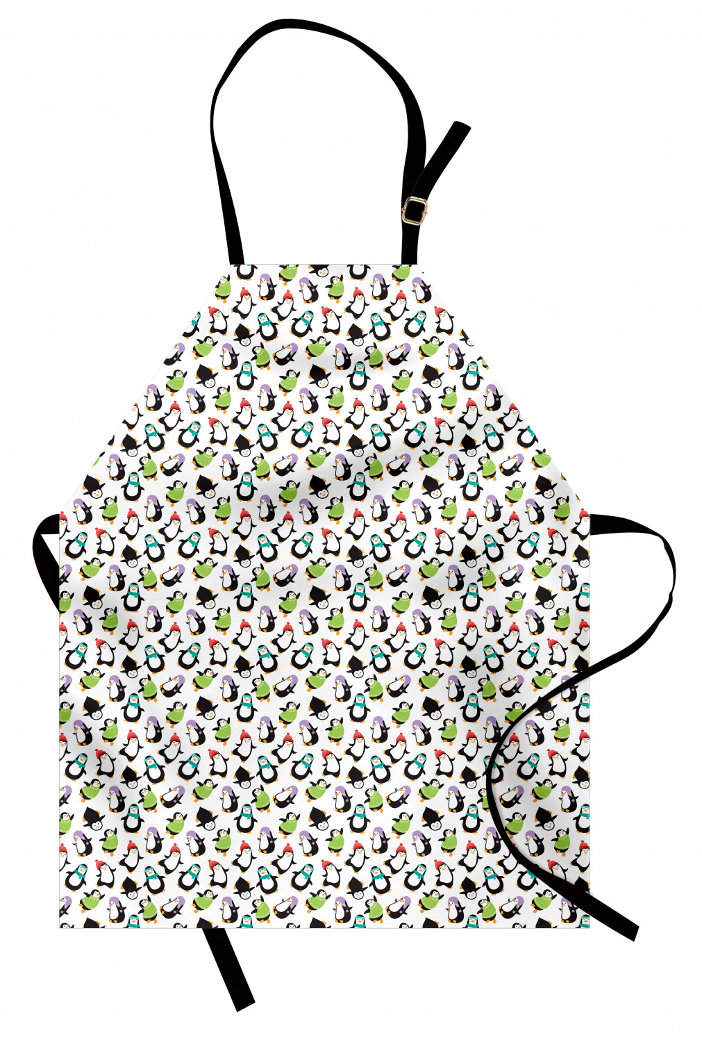 Animals Apron Unisex Kitchen Bib with Adjustable Neck Cooking Baking