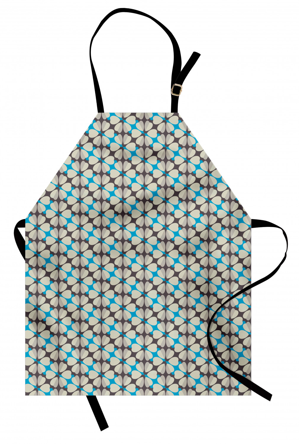 Ambesonne Flower Apron Unisex Kitchen Bib with Adjustable Neck Cooking Baking - Bild 61 von 183
