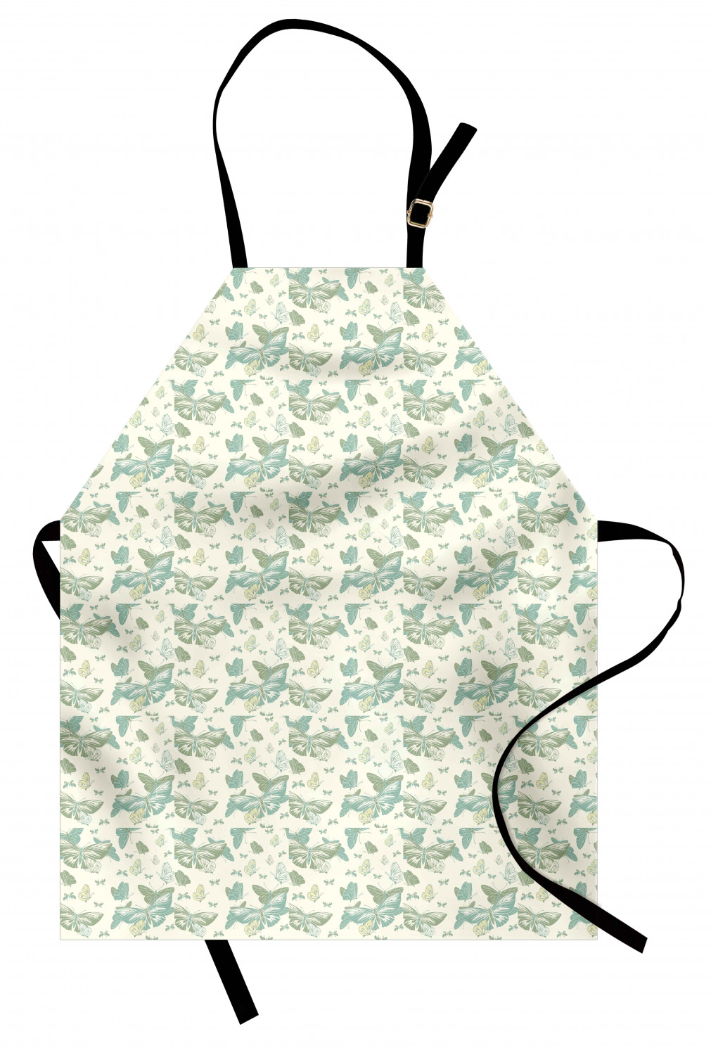 Ambesonne Apron Bib Adjustable Neck for Cooking