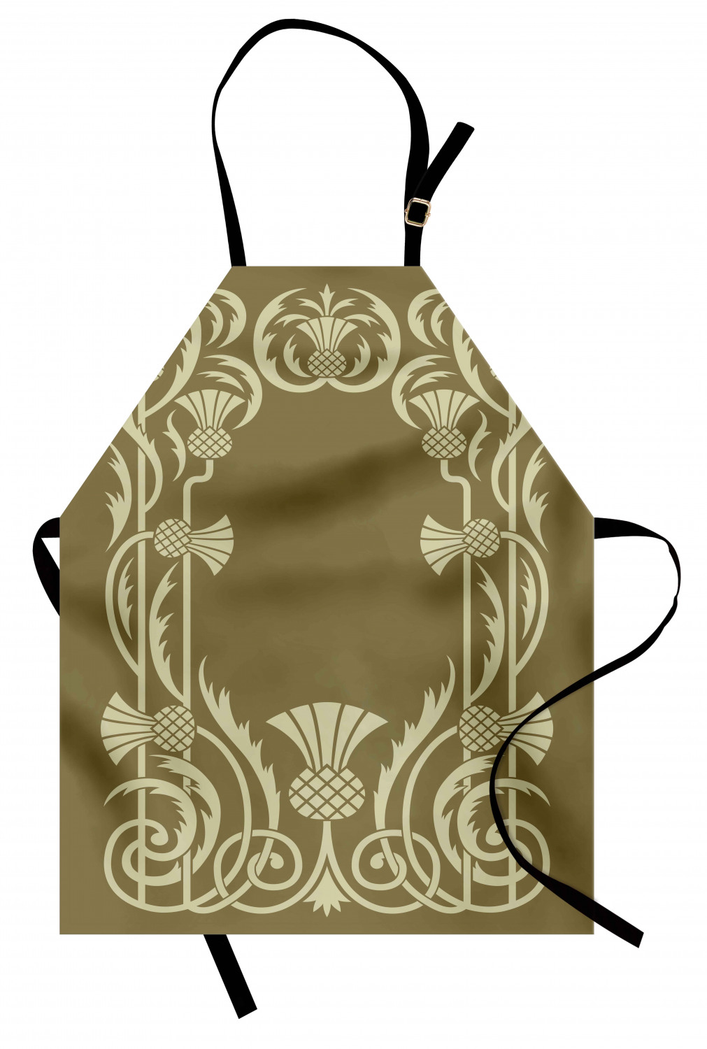 Ambesonne Apron Bib Adjustable Neck for Cooking