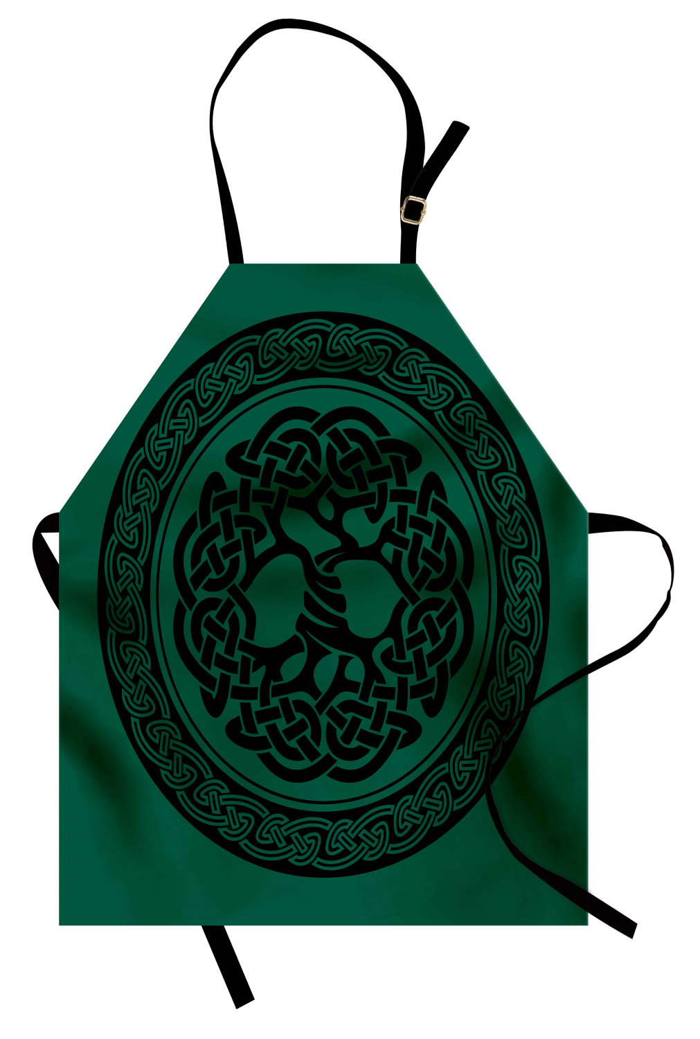 Ambesonne Durable Apron Bib with Adjustable Neck for Cooking Gardening