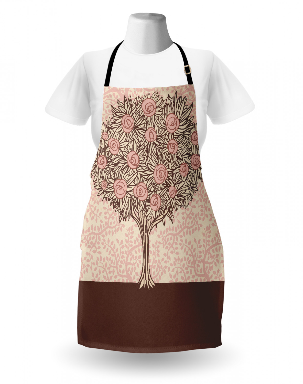 Ambesonne Apron Bib Adjustable Neck for Cooking