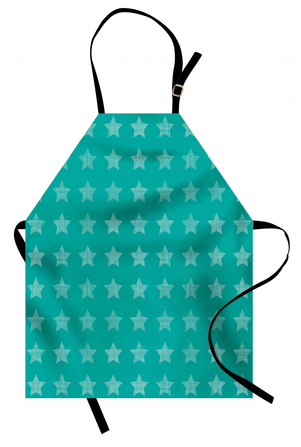 Ambesonne Long Lasting Apron with Adjustable Neck for Gardening and Cooking