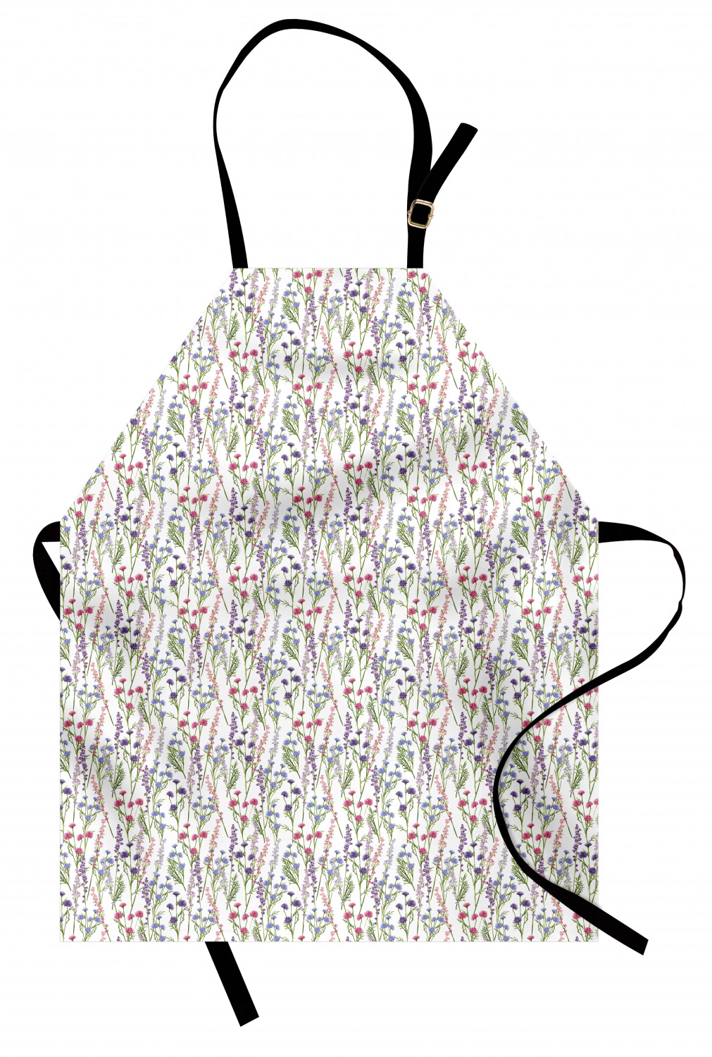 Ambesonne Flower Apron Unisex Kitchen Bib with Adjustable Neck Cooking Baking - Bild 52 von 183