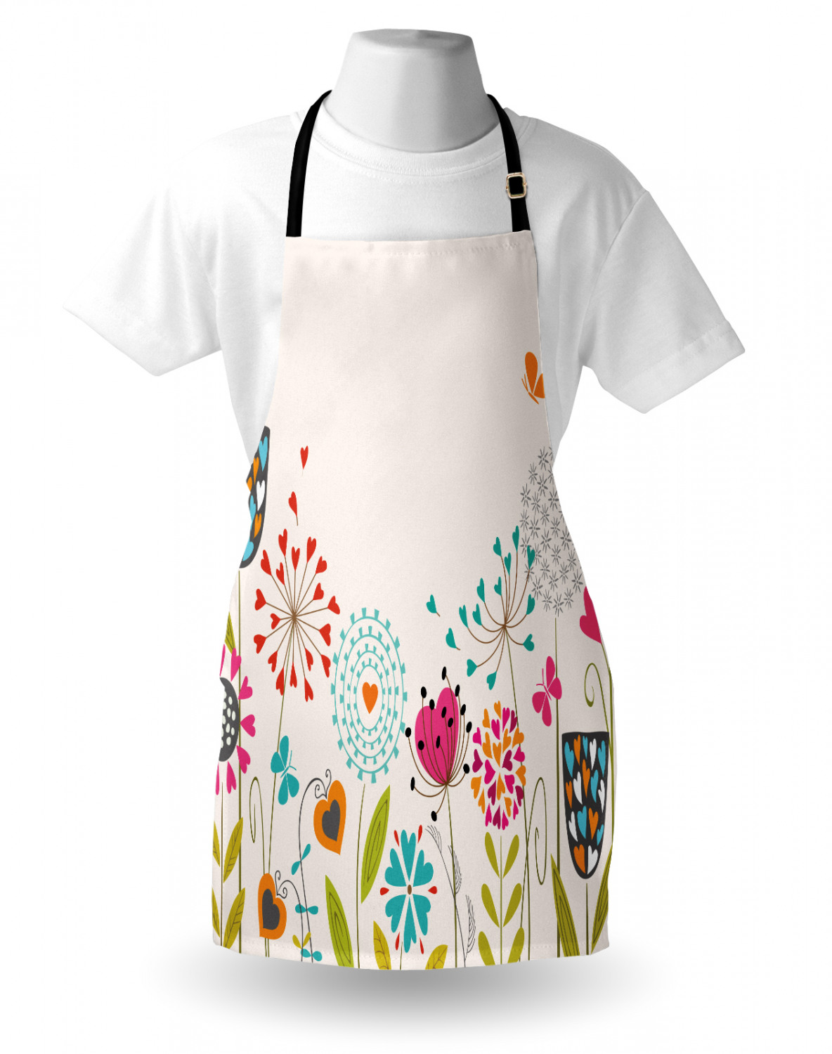 Details about   Ambesonne Flowers Apron Unisex Kitchen Bib with Adjustable Neck Cooking Baking 