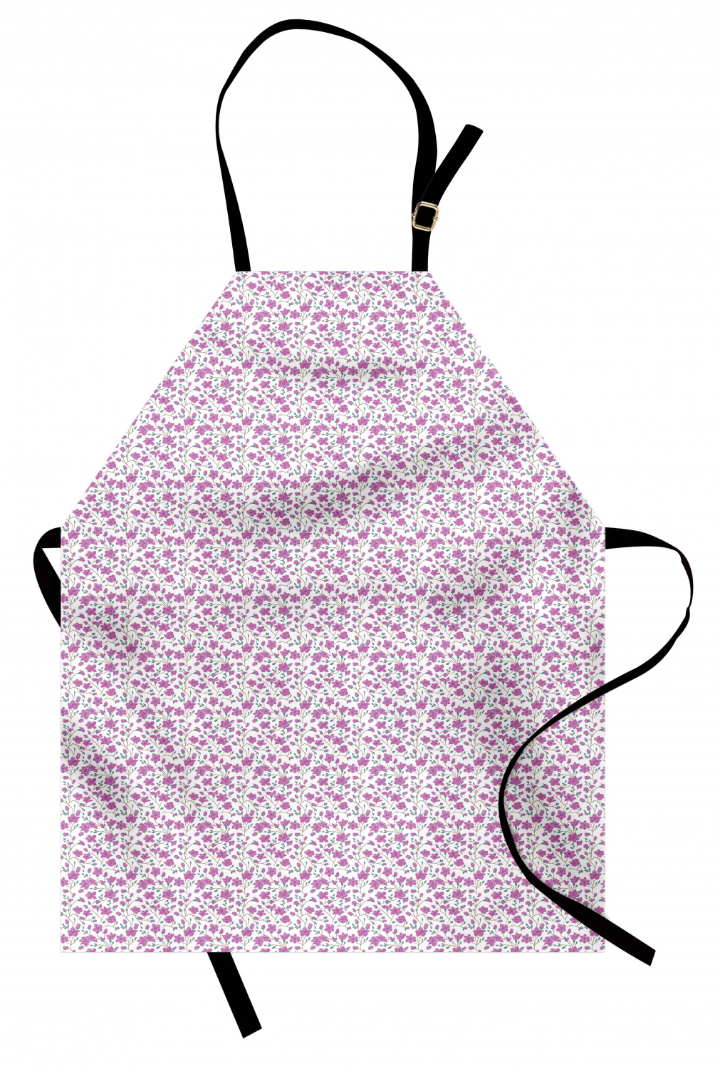 Ambesonne Flower Apron Unisex Kitchen Bib with Adjustable Neck Cooking Baking - Bild 100 von 183