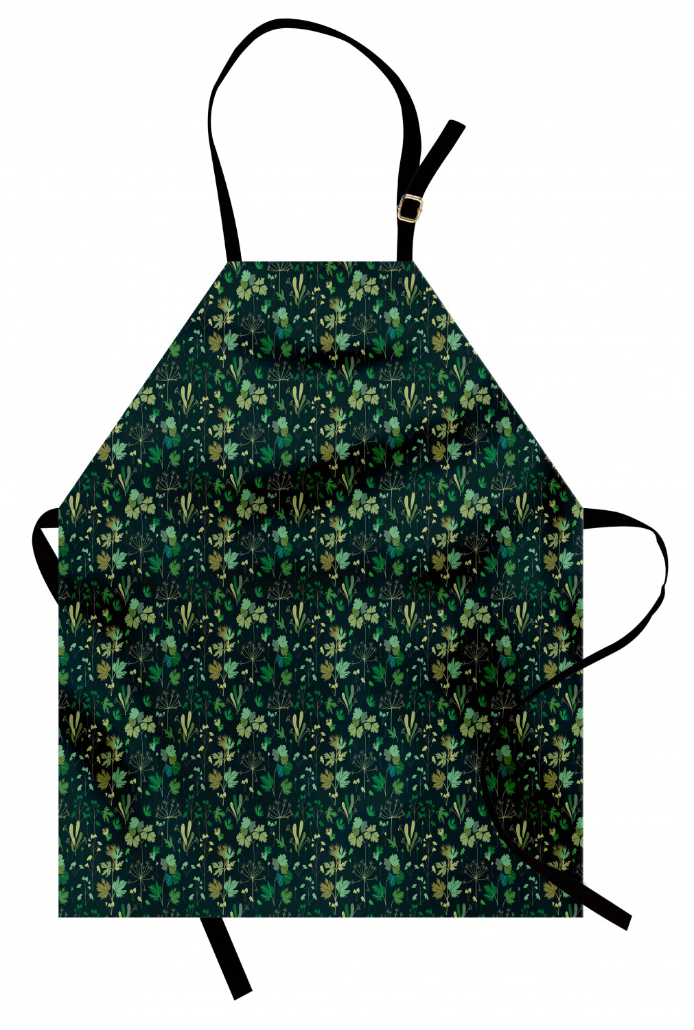 Ambesonne Flower Apron Unisex Kitchen Bib with Adjustable Neck Cooking Baking - Bild 106 von 183