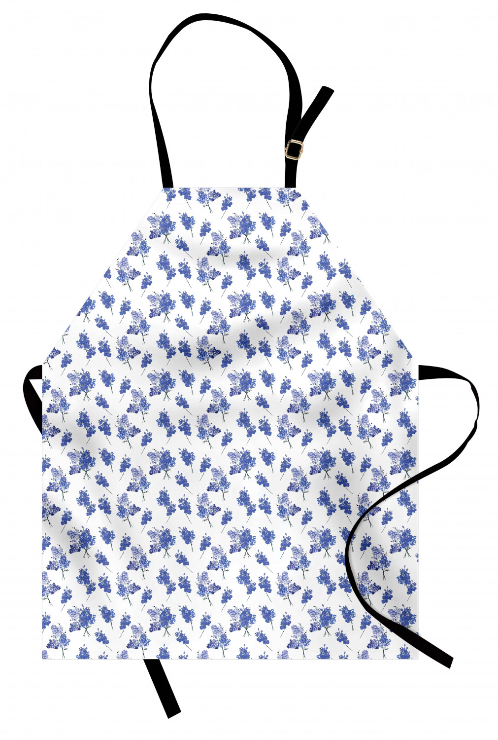 Ambesonne Flower Apron Unisex Kitchen Bib with Adjustable Neck Cooking Baking - Bild 64 von 183
