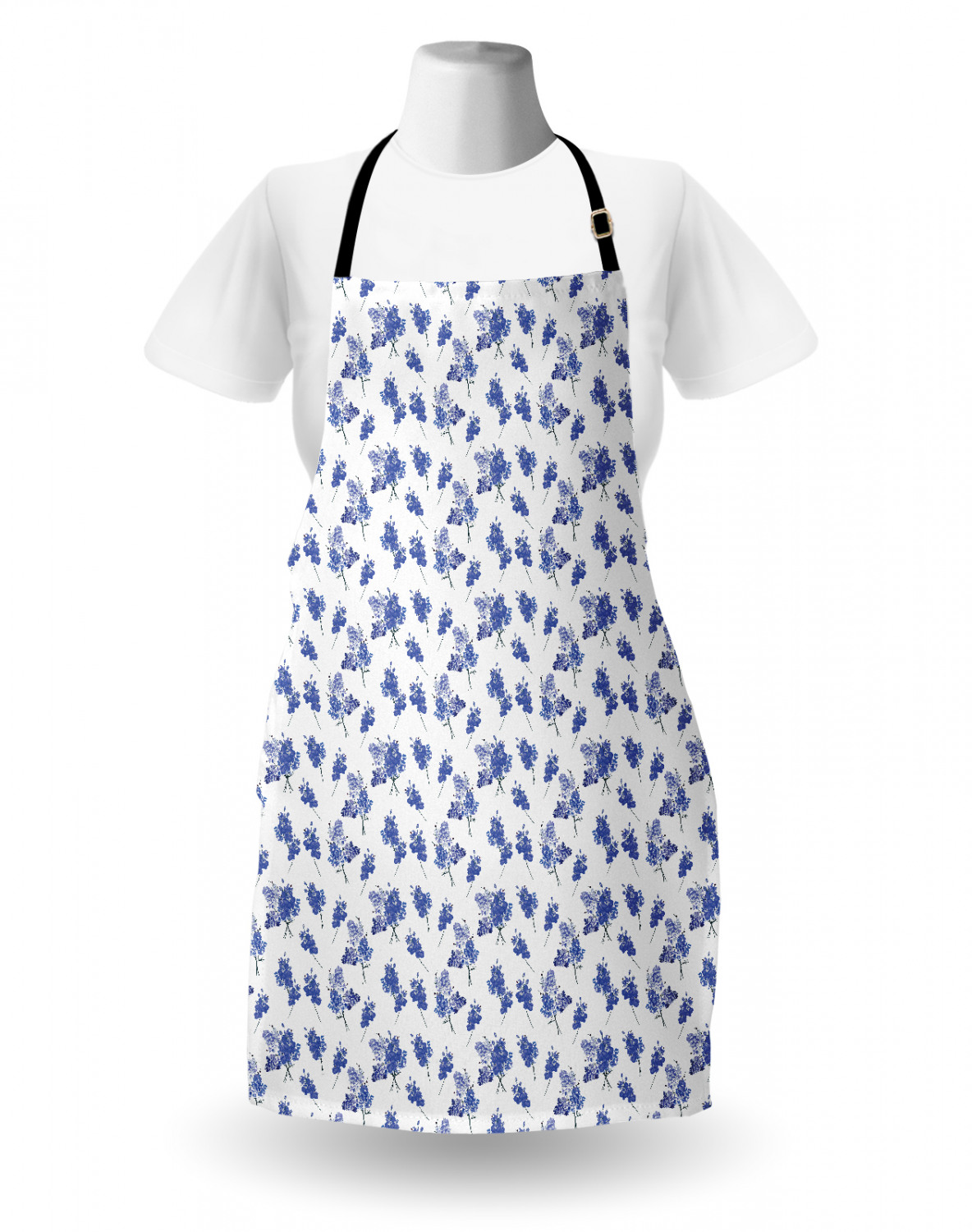 Ambesonne Flower Apron Unisex Kitchen Bib with Adjustable Neck Cooking Baking - Bild 65 von 183