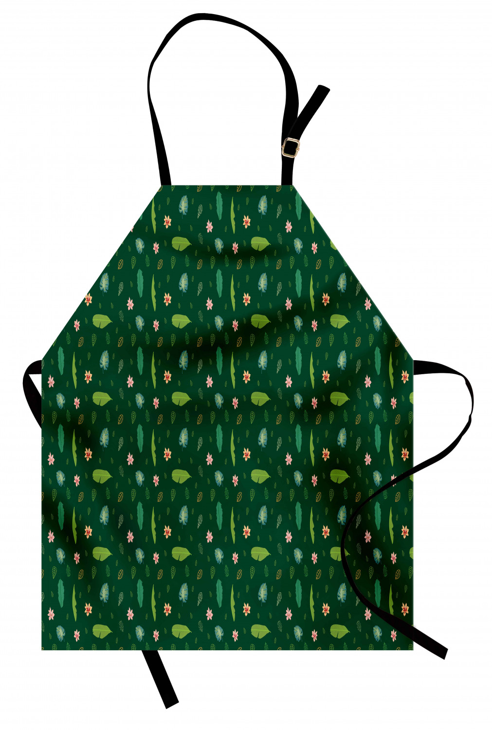 Ambesonne Flower Apron Unisex Kitchen Bib with Adjustable Neck Cooking Baking - Bild 19 von 183