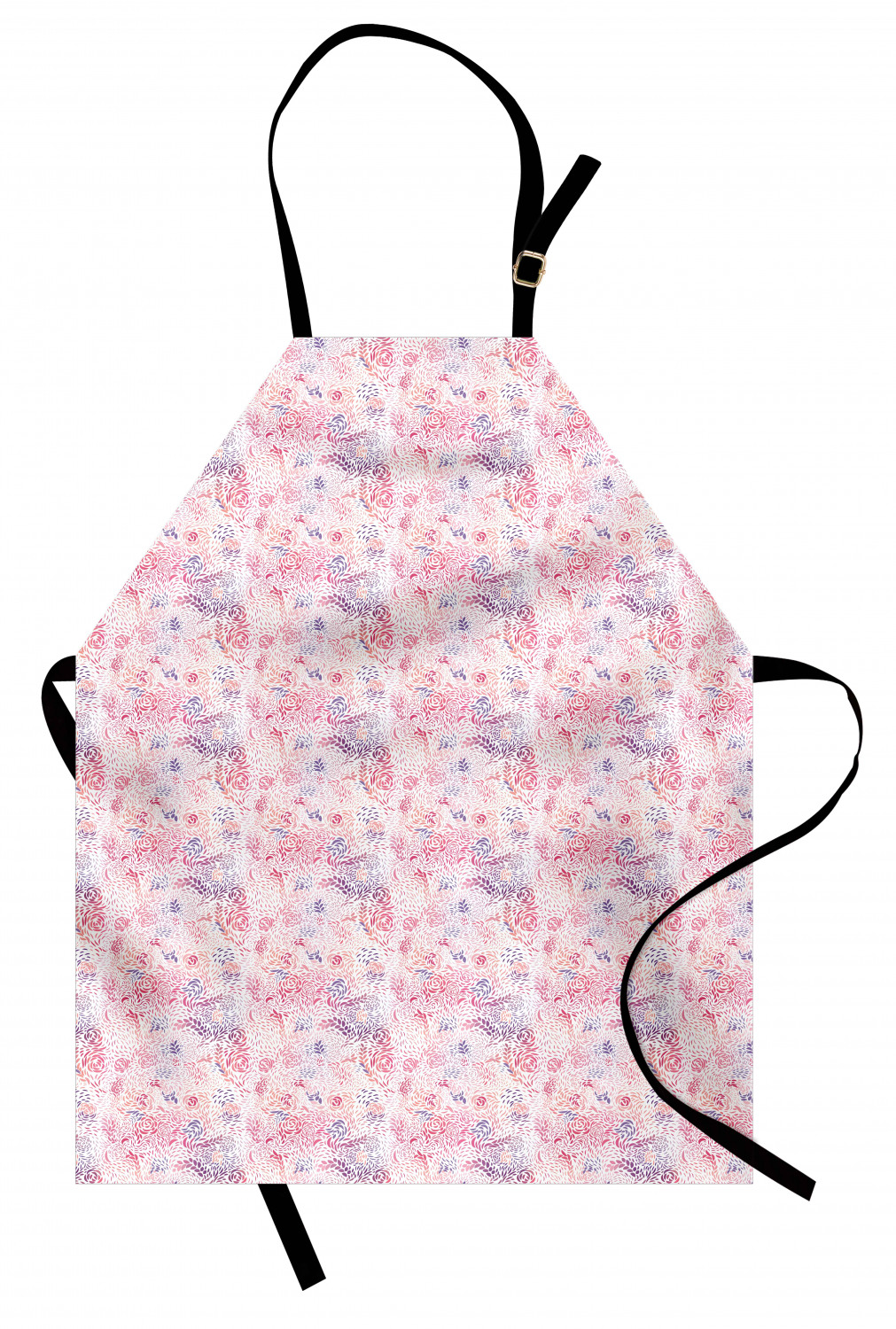 Ambesonne Flower Apron Unisex Kitchen Bib with Adjustable Neck Cooking Baking - Bild 124 von 183