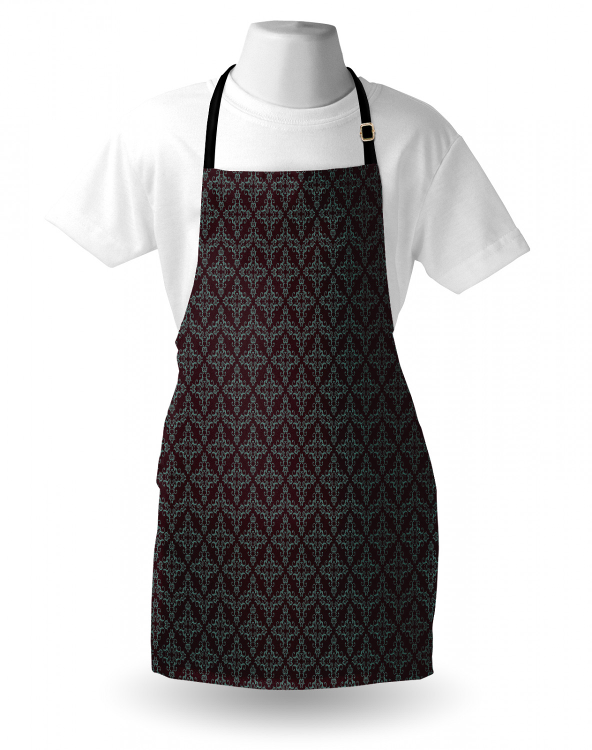Ambesonne Flower Apron Unisex Kitchen Bib with Adjustable Neck Cooking Baking - Bild 6 von 183