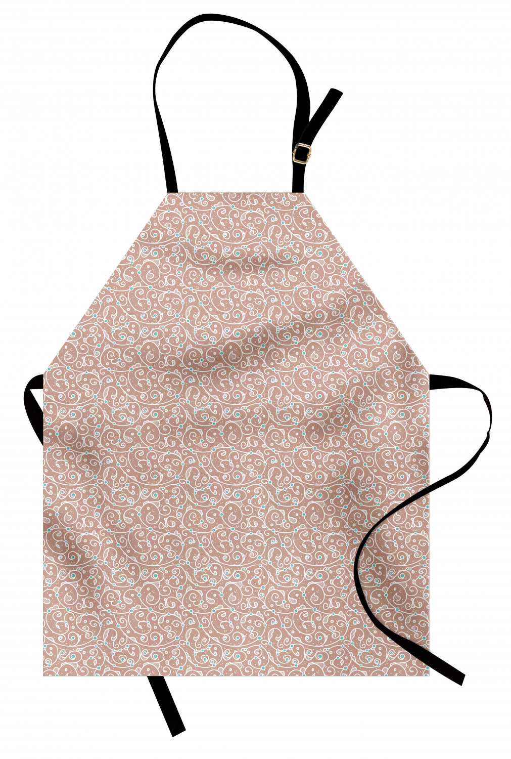 Ambesonne Flower Apron Unisex Kitchen Bib with Adjustable Neck Cooking Baking - Bild 118 von 183