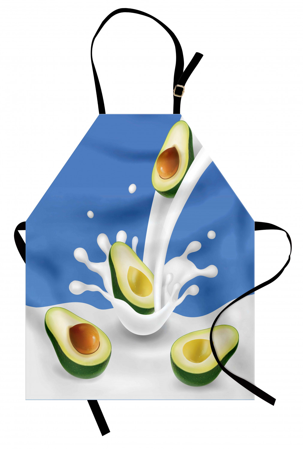 Ambesonne Apron Bib Adjustable Neck for Cooking