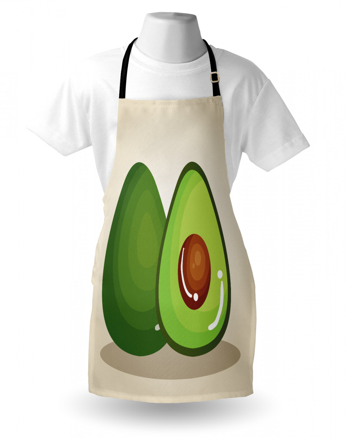 Ambesonne Apron Bib Adjustable Neck for Cooking