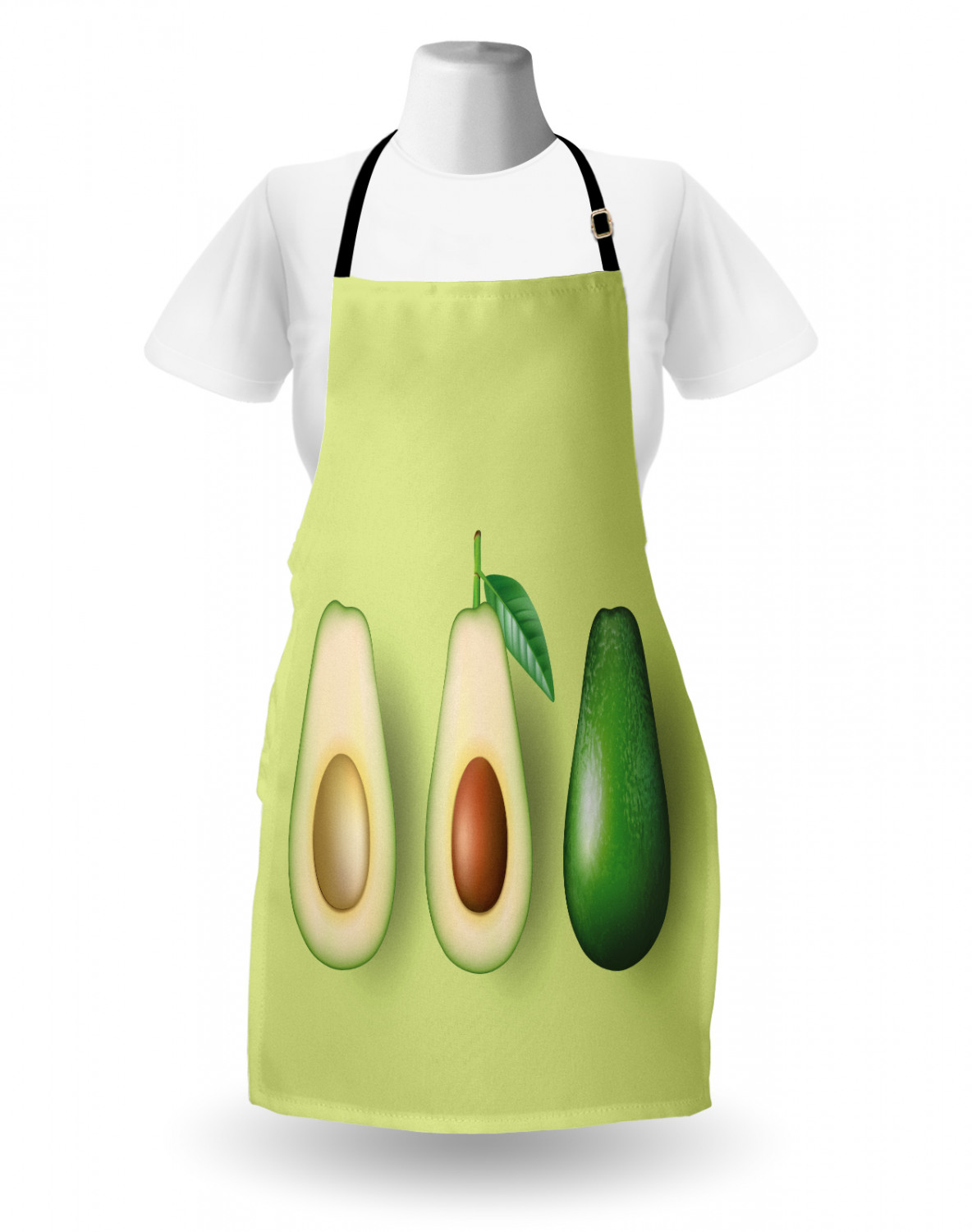 Ambesonne Apron Bib Adjustable Neck for Cooking