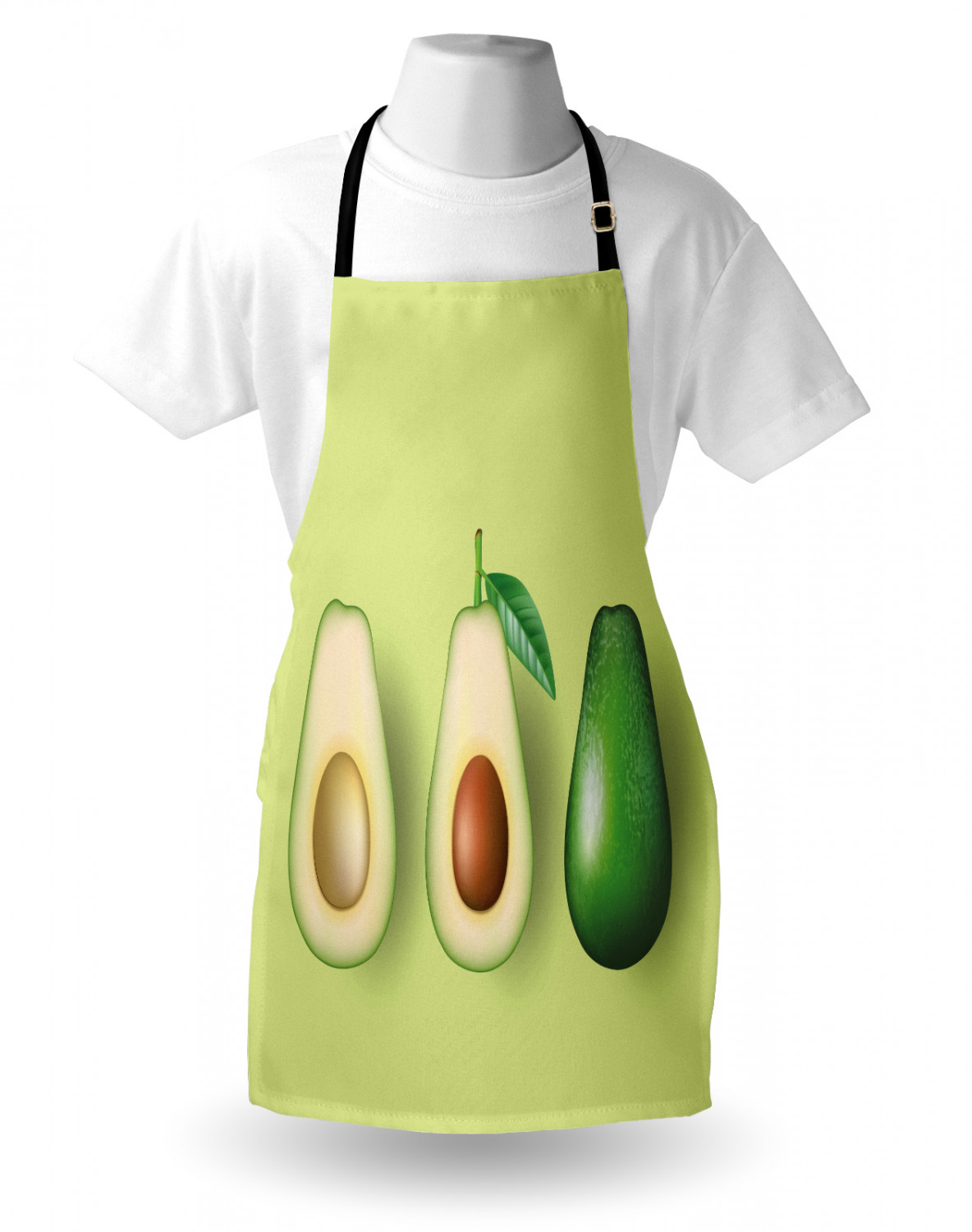 Ambesonne Apron Bib Adjustable Neck for Cooking