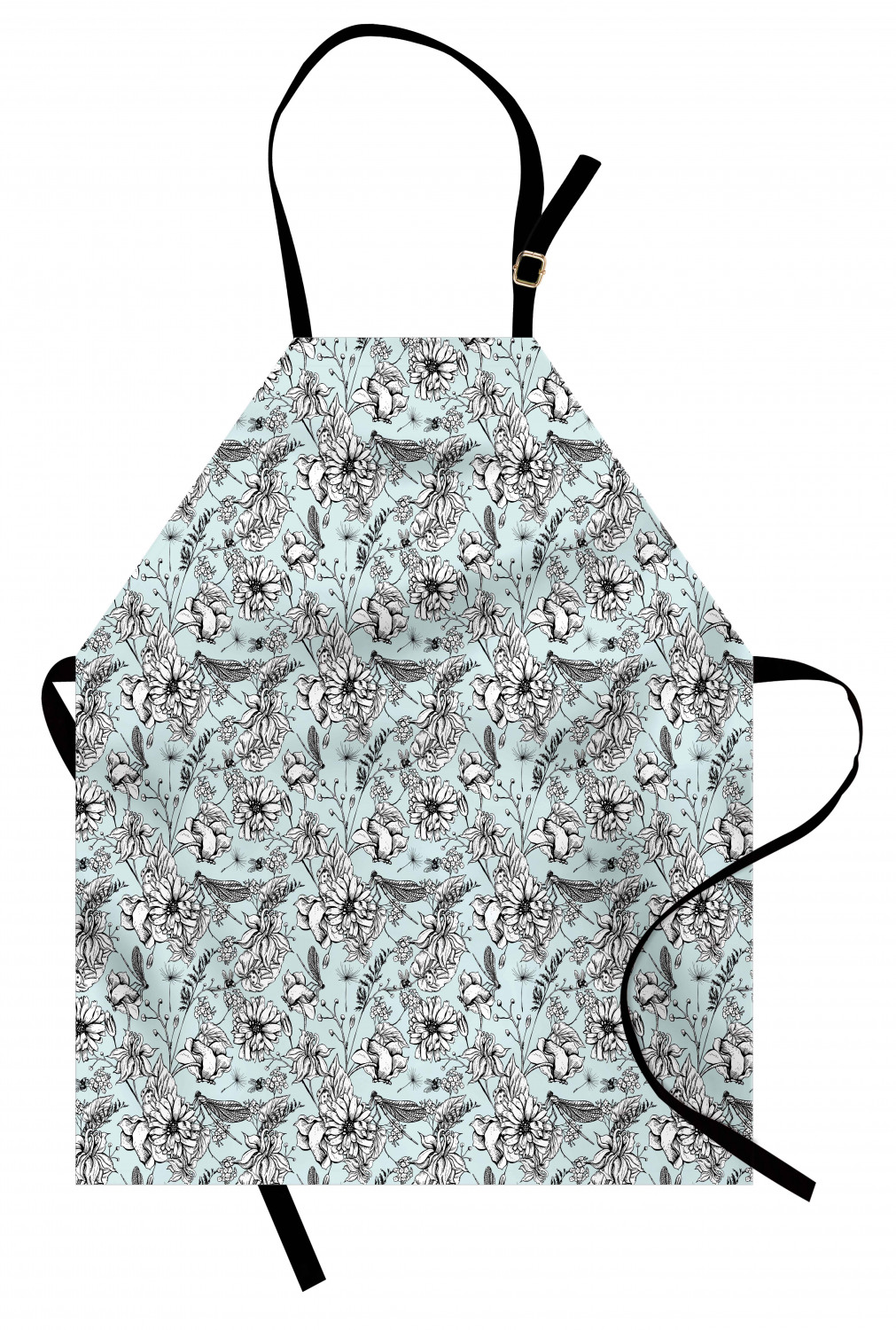 Ambesonne Apron with Adjustable Strap for Gardening and Cooking Long Lasting