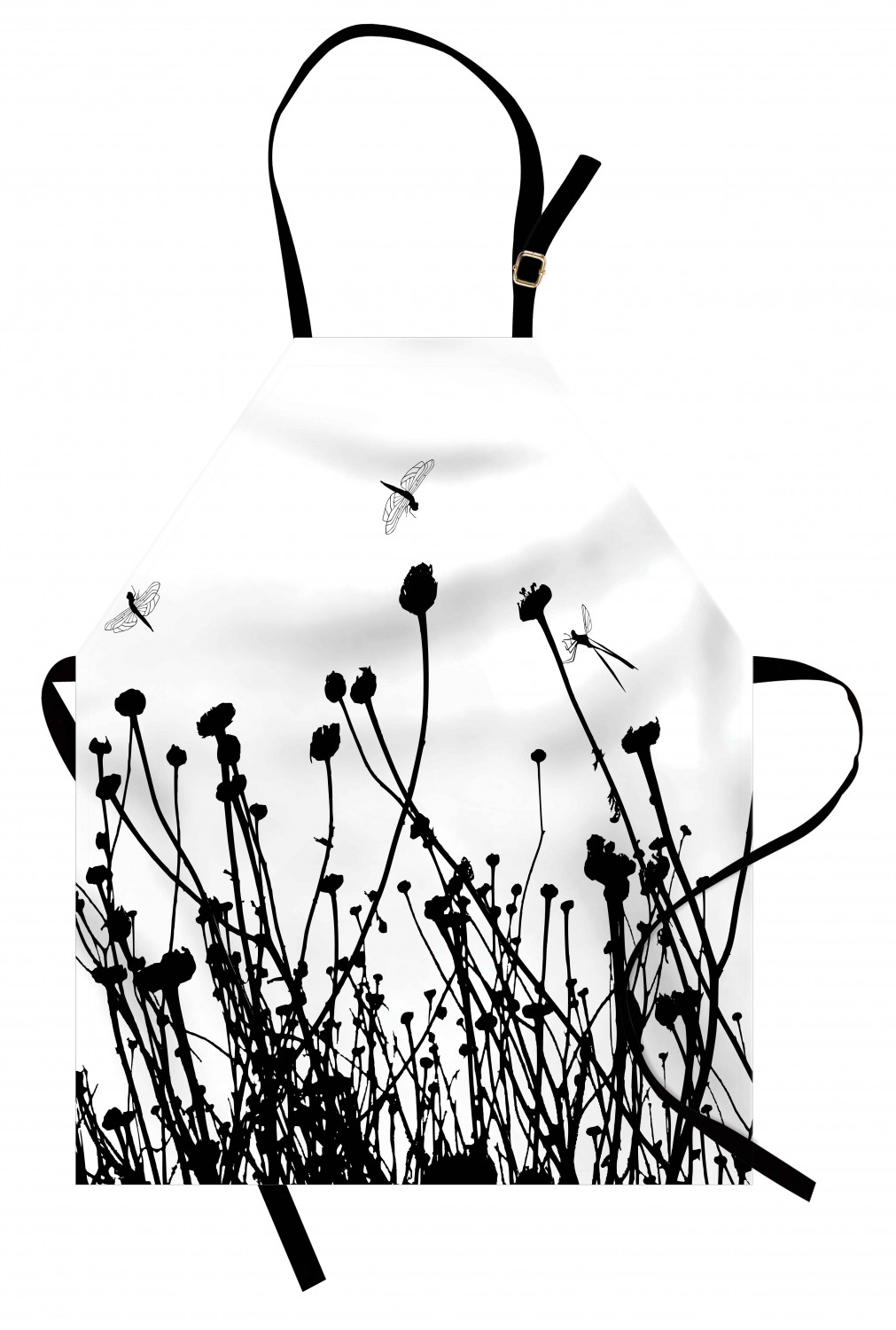 Ambesonne Apron with Adjustable Strap for Gardening and Cooking Long Lasting