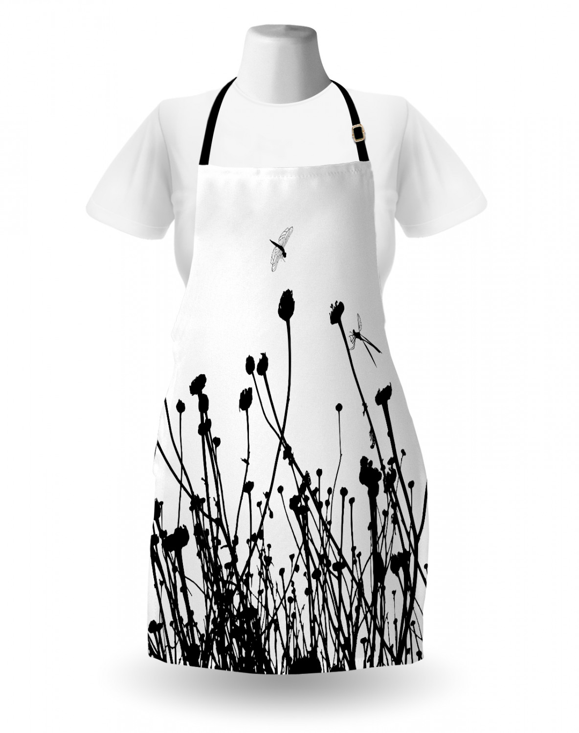 Ambesonne Apron with Adjustable Strap for Gardening and Cooking Long Lasting