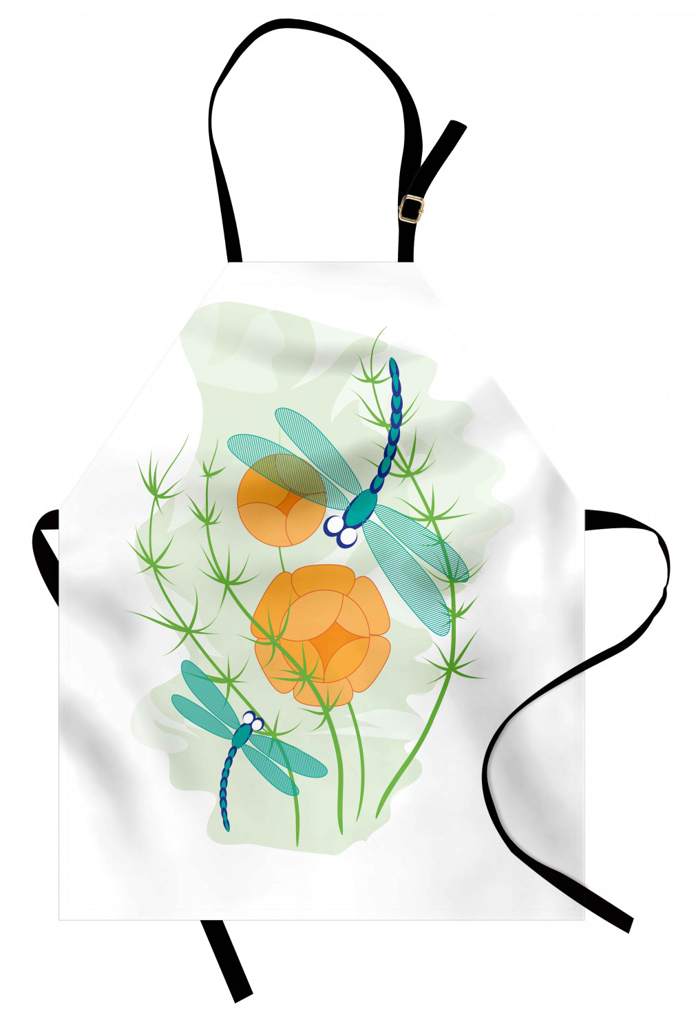 Ambesonne Apron with Adjustable Strap for Gardening and Cooking Long Lasting