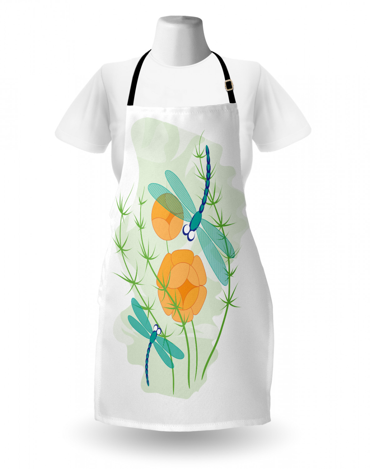 Ambesonne Apron with Adjustable Strap for Gardening and Cooking Long Lasting