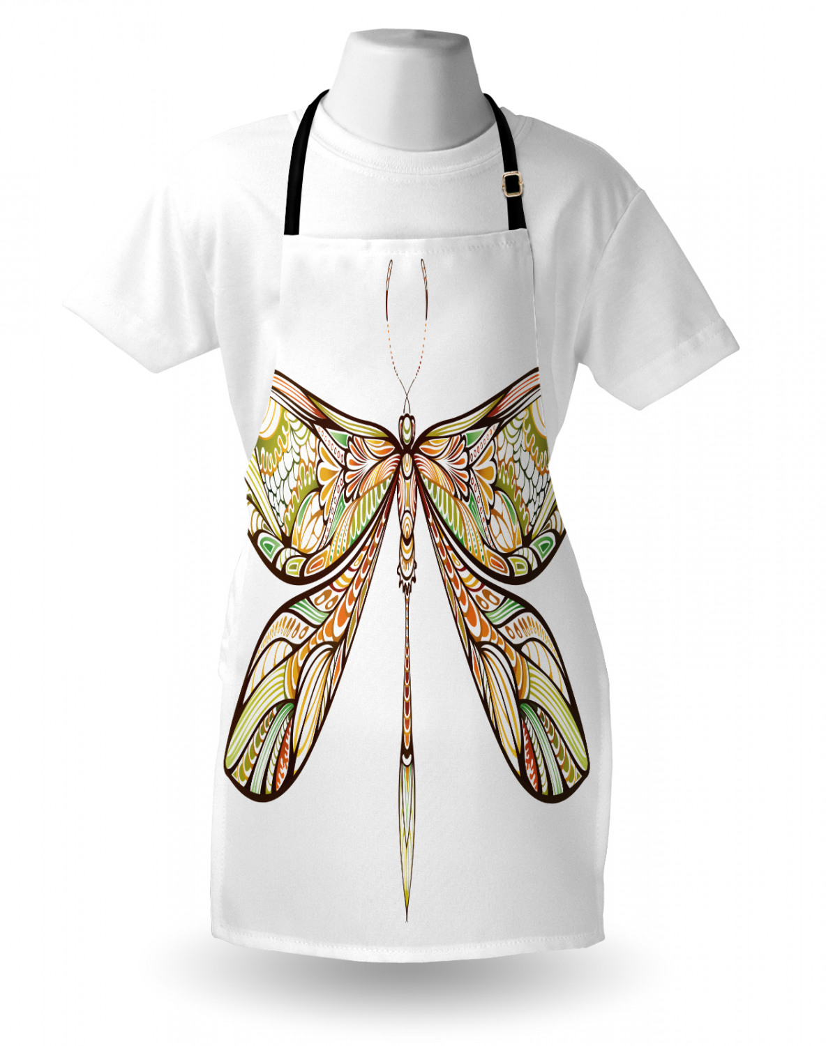 Ambesonne Apron with Adjustable Strap for Gardening and Cooking Long Lasting