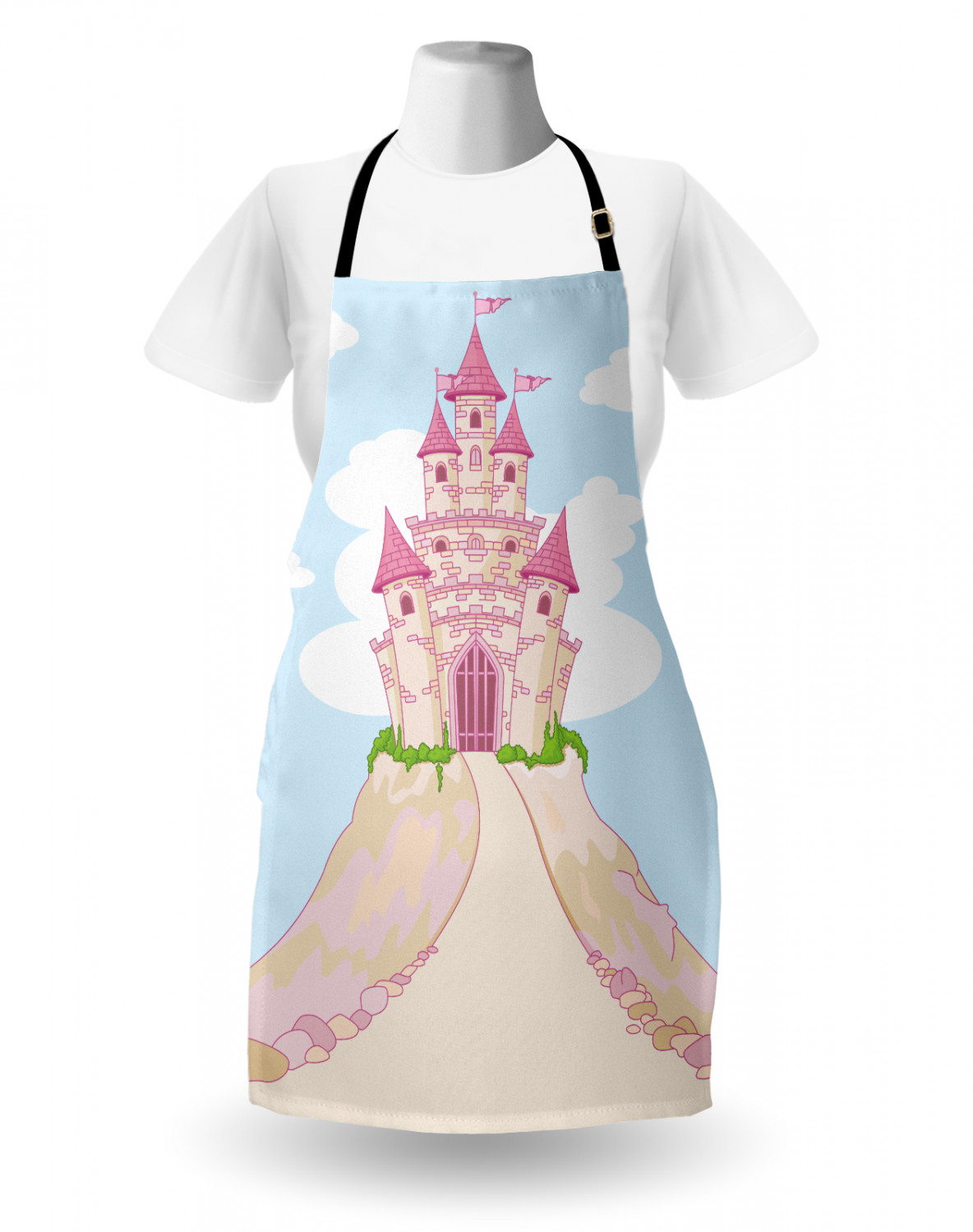 Alice in Wonderland Apron Unisex Kitchen Bib with Adjustable Neck ...