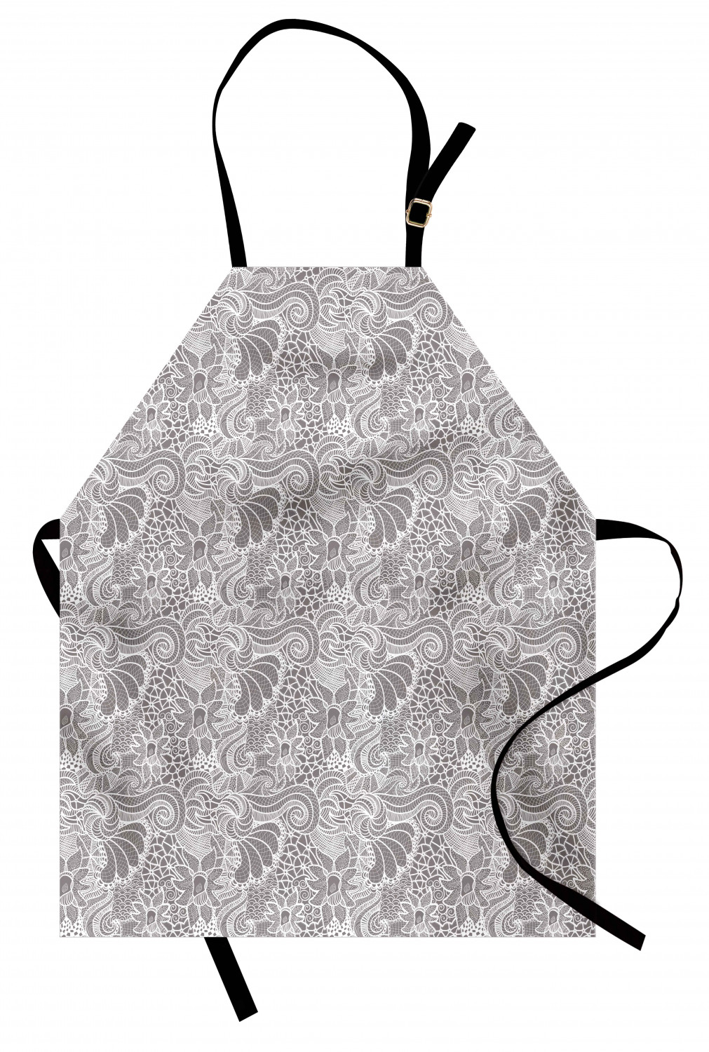 Ambesonne Flower Apron Unisex Kitchen Bib with Adjustable Neck Cooking Baking - Bild 82 von 183