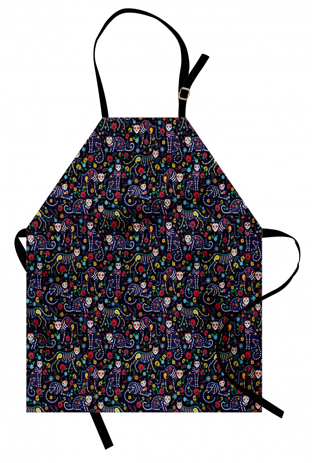 Ambesonne Apron with Adjustable Strap for Gardening and Cooking Long Lasting