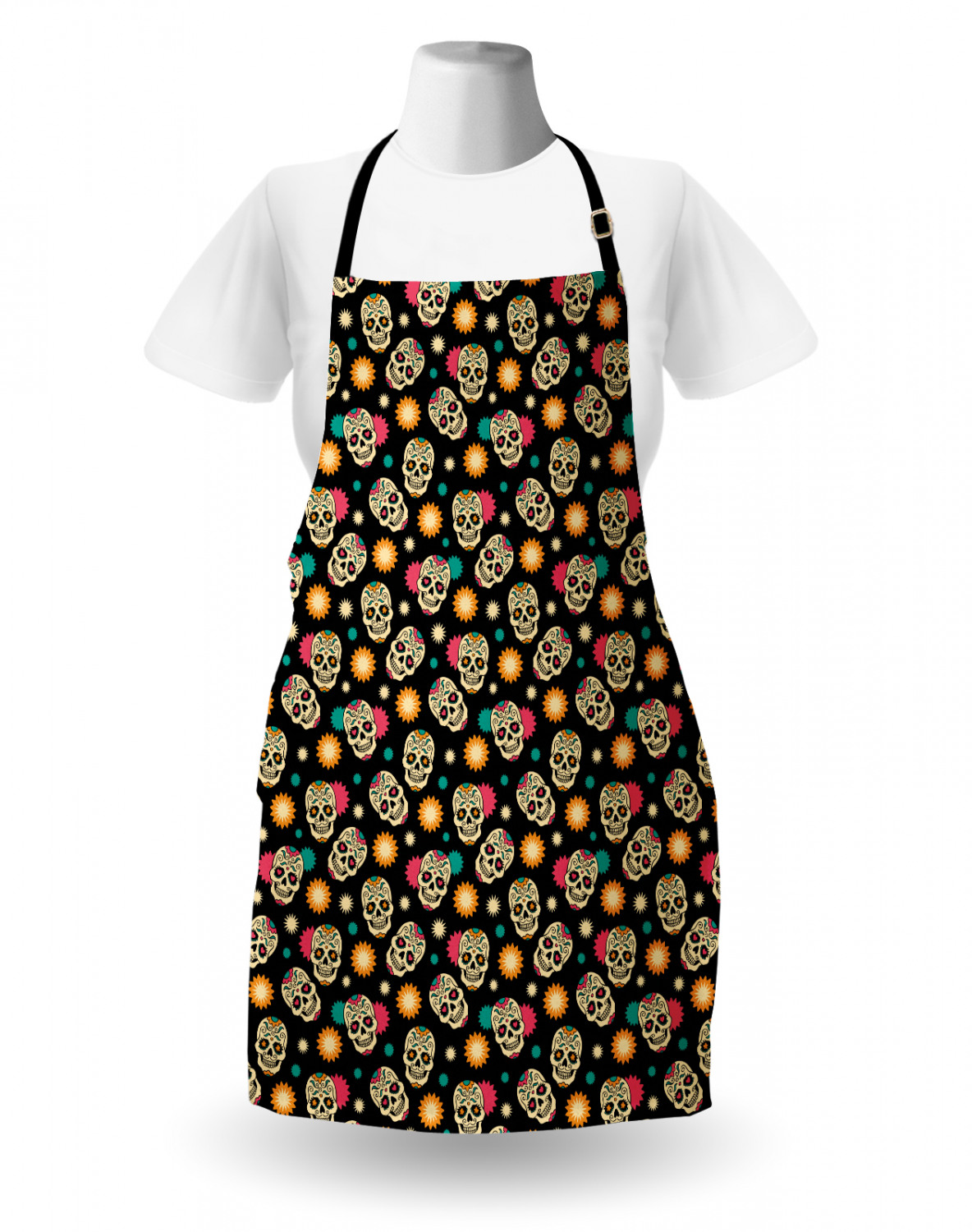 Ambesonne Apron with Adjustable Strap for Gardening and Cooking Long Lasting