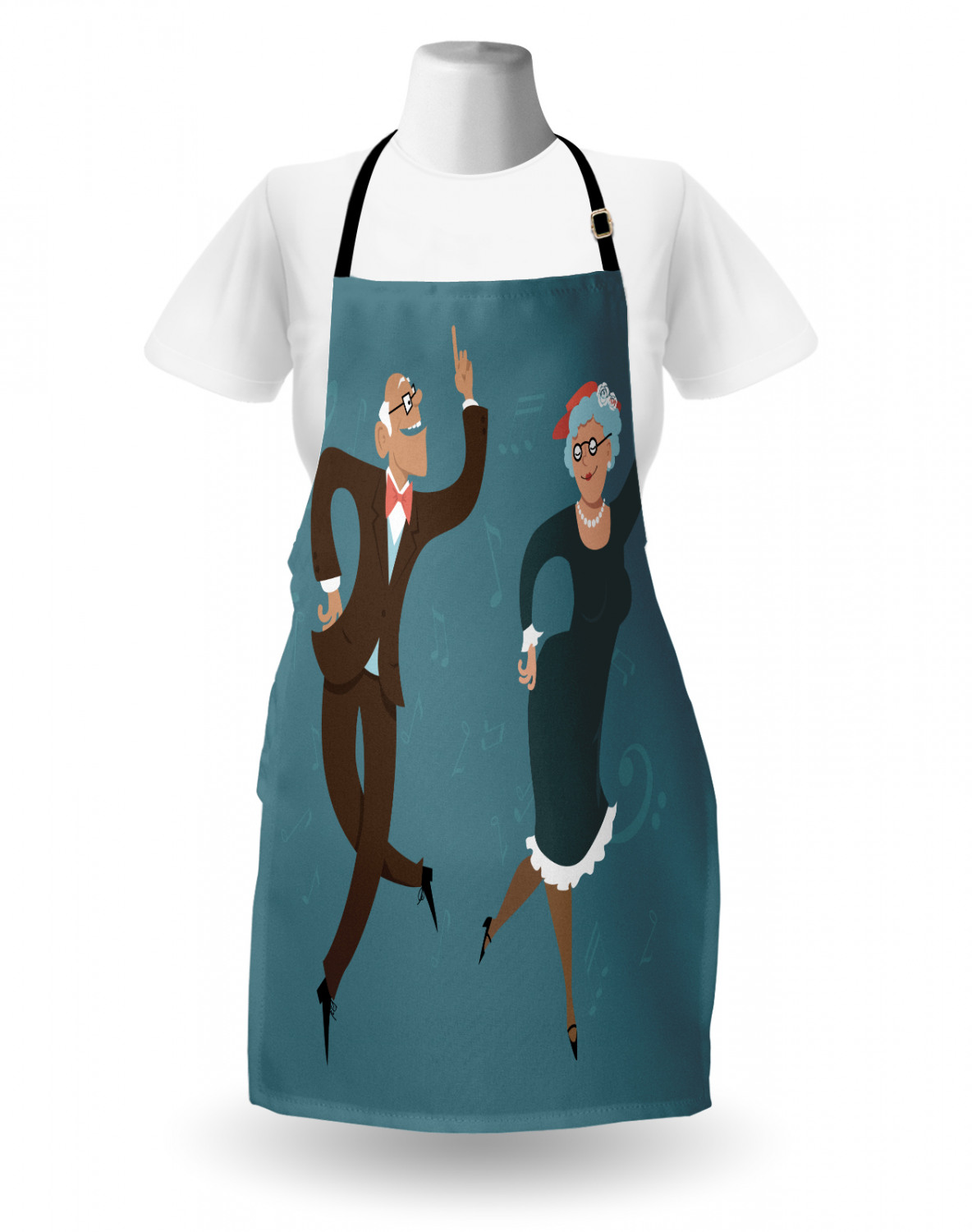 Retirement Party Apron Unisex Kitchen Bib with Adjustable Neck Cooking Baking