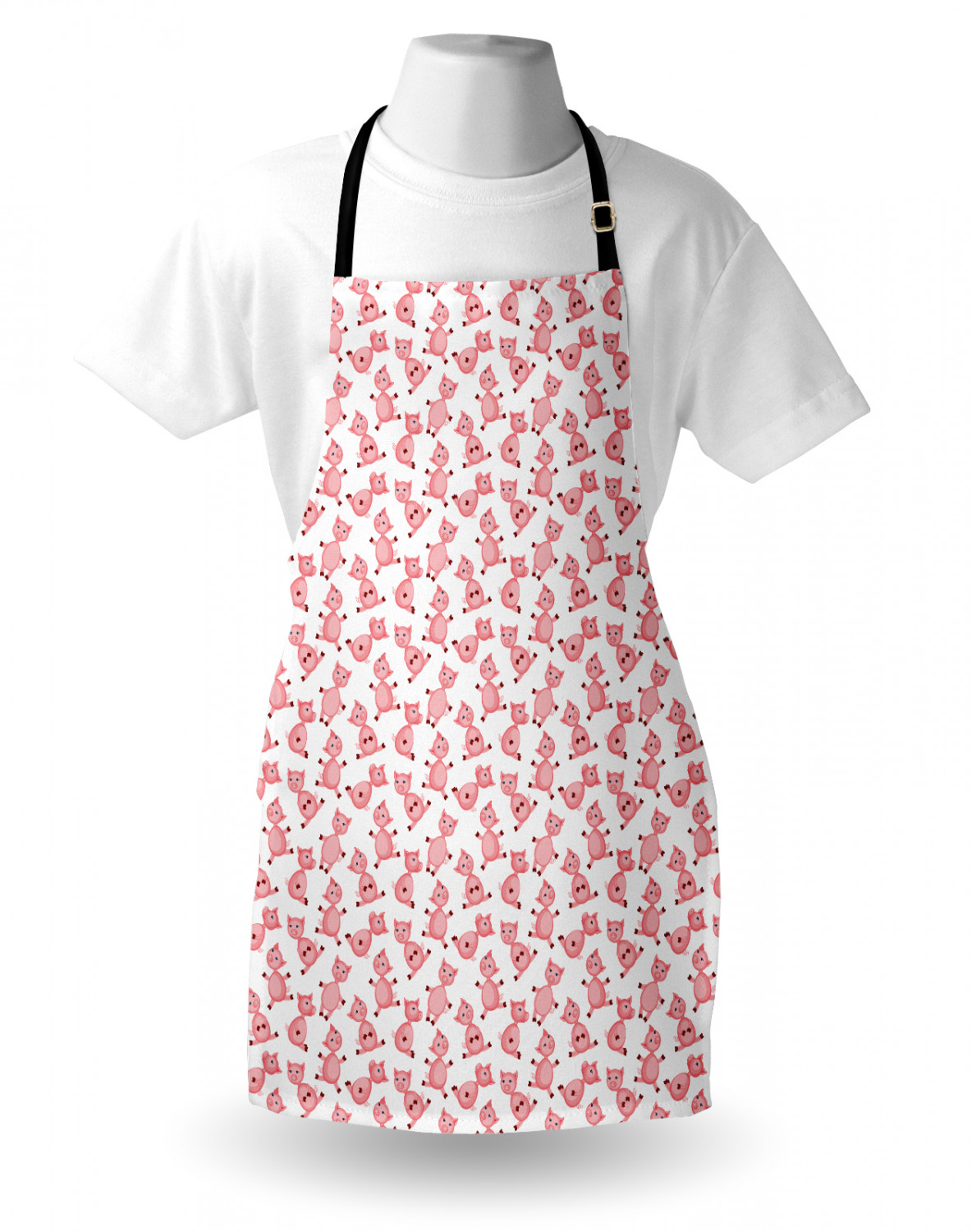 Animals Apron Unisex Kitchen Bib with Adjustable Neck Cooking Baking