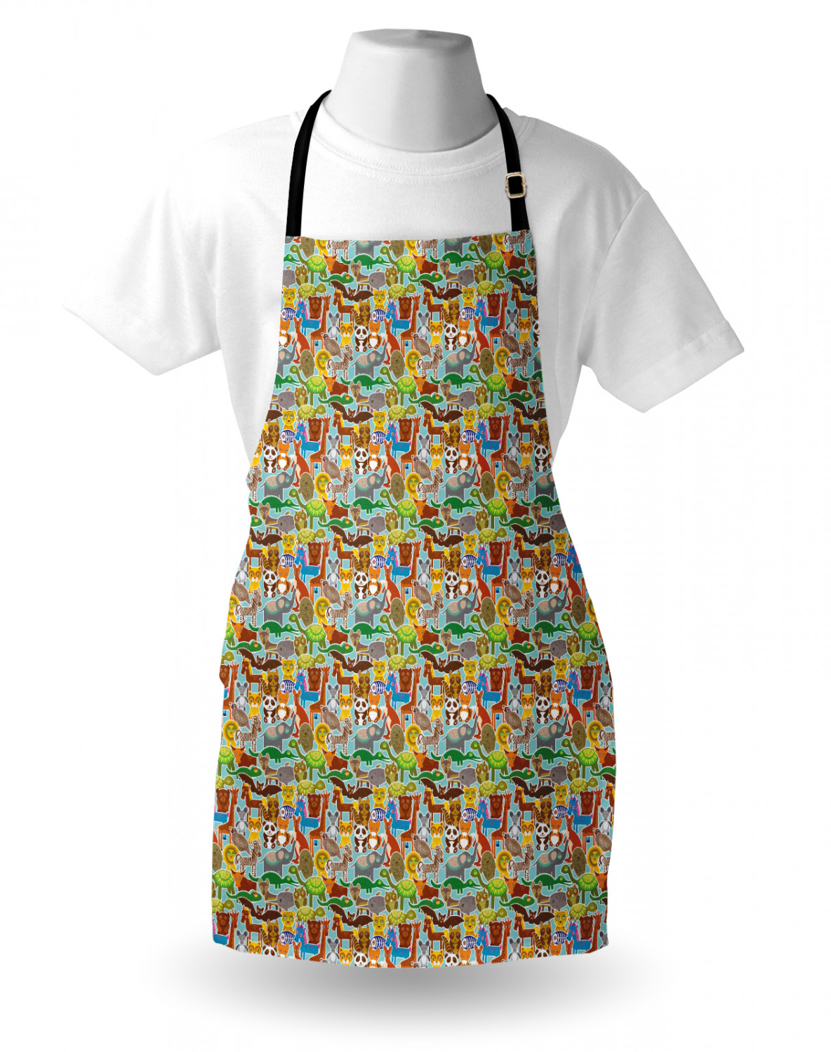 Ambesonne Apron with Adjustable Strap for Gardening and Cooking Long Lasting