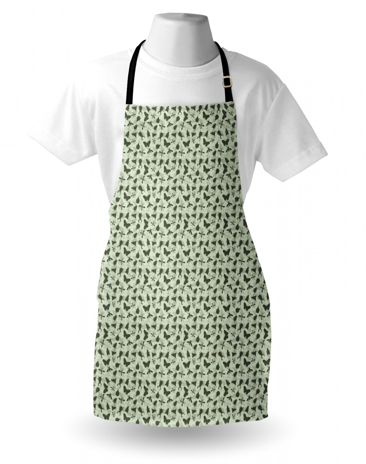 Ambesonne Apron with Adjustable Strap for Gardening and Cooking Long Lasting