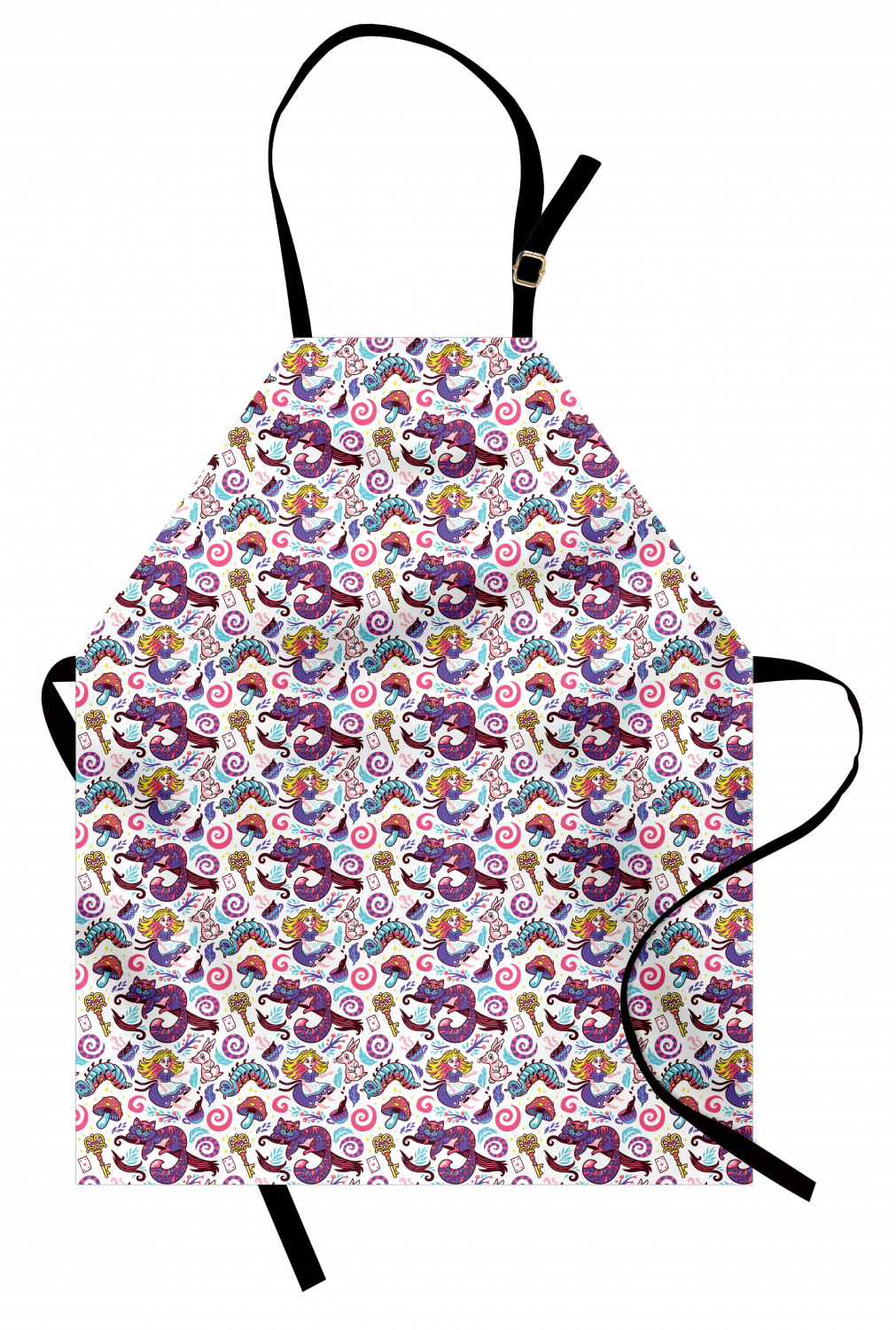 Caterpillar Apron Unisex Kitchen Bib with Adjustable Neck Cooking Baking